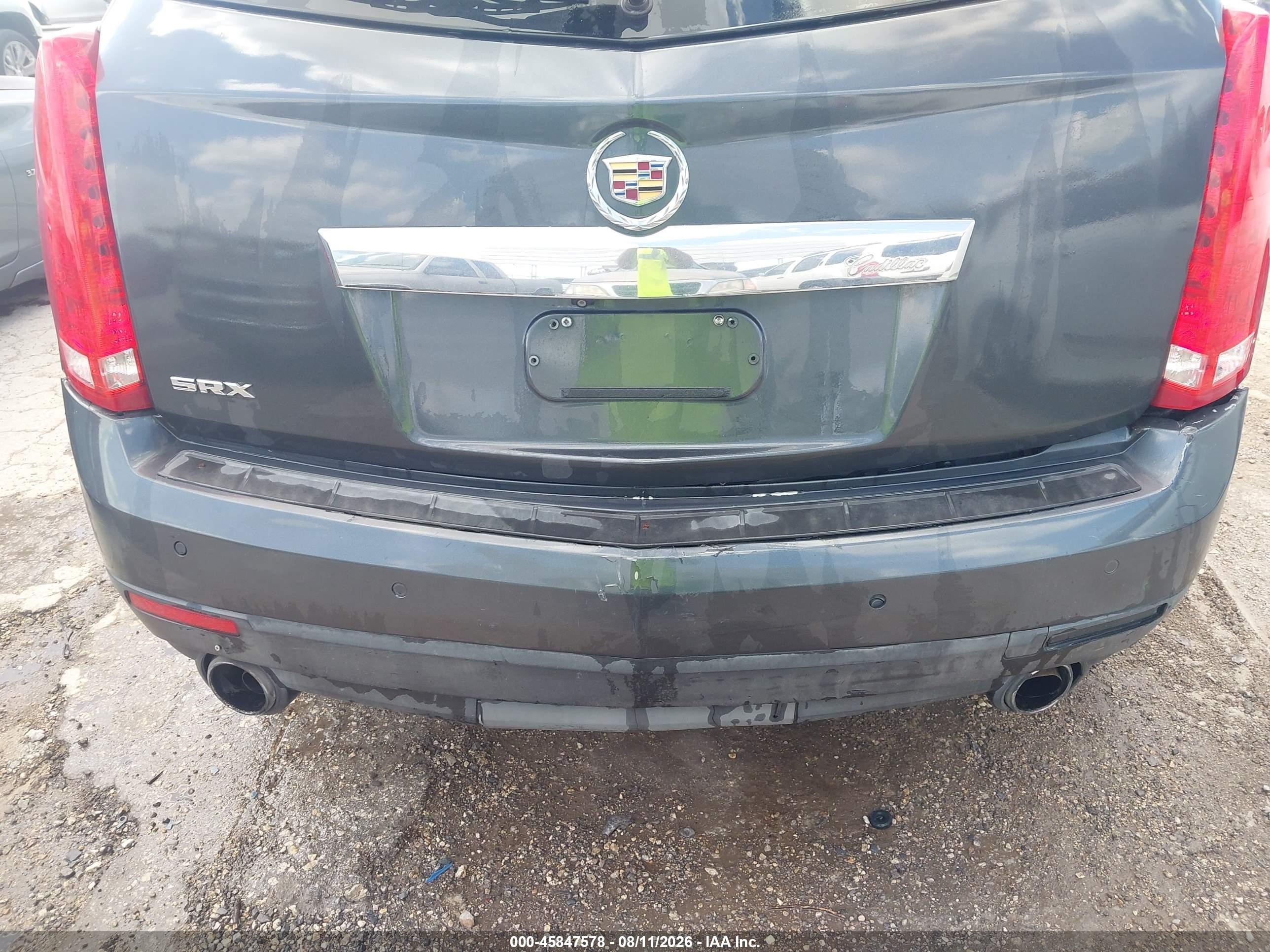 2013 Cadillac Srx Premium Collection Gray vin: 3GYFNEE36DS596428