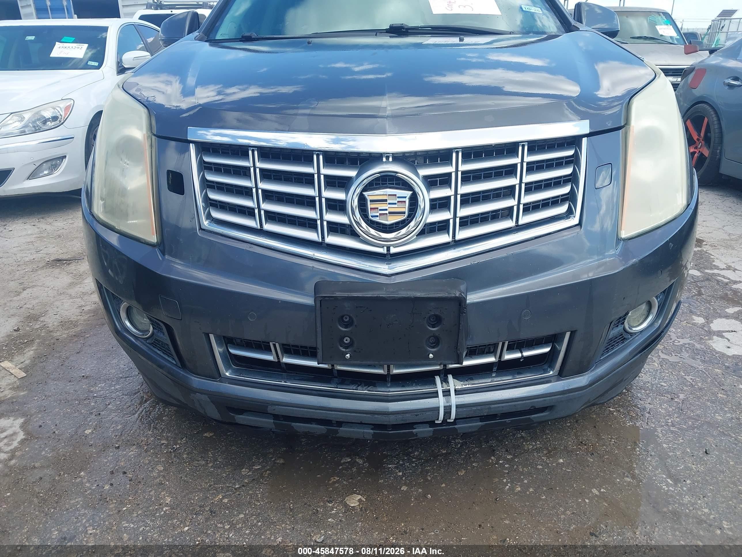 2013 Cadillac Srx Premium Collection Gray vin: 3GYFNEE36DS596428