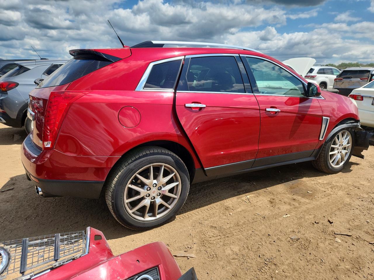 2013 Cadillac Srx Premium Collection Maroon vin: 3GYFNEE36DS618976