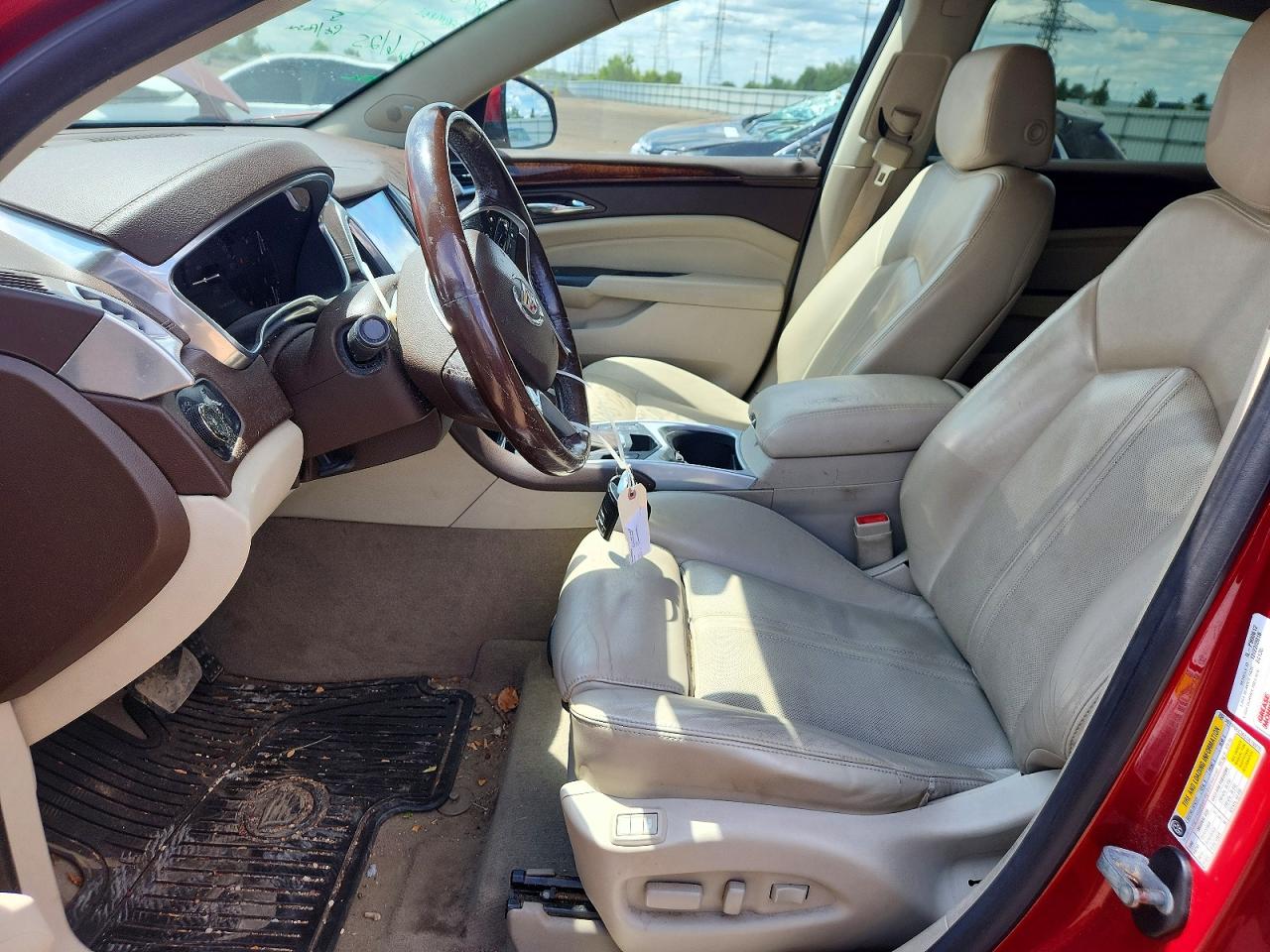 2013 Cadillac Srx Premium Collection Maroon vin: 3GYFNEE36DS618976