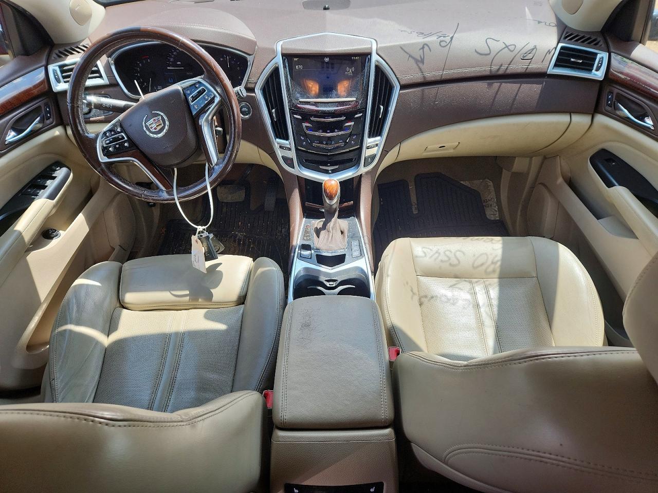 2013 Cadillac Srx Premium Collection Maroon vin: 3GYFNEE36DS618976