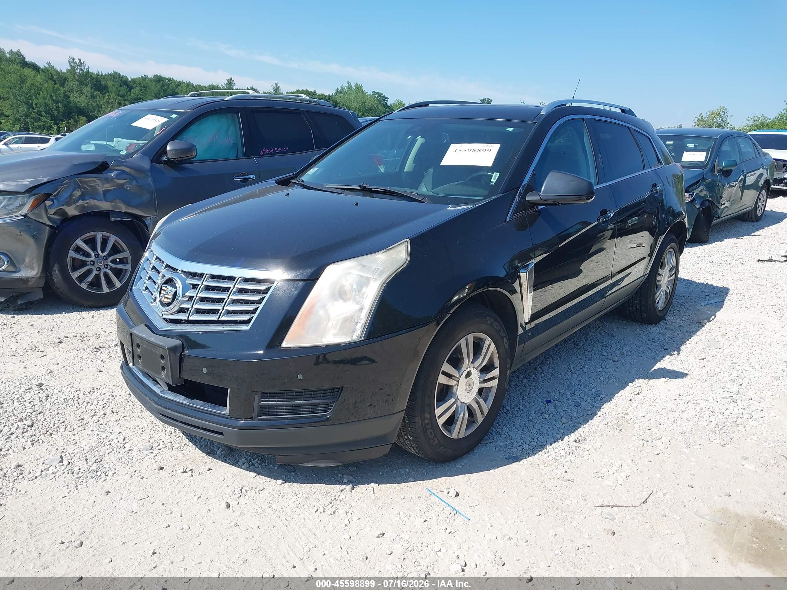 2014 Cadillac Srx Luxury Collection Black vin: 3GYFNEE36ES532374