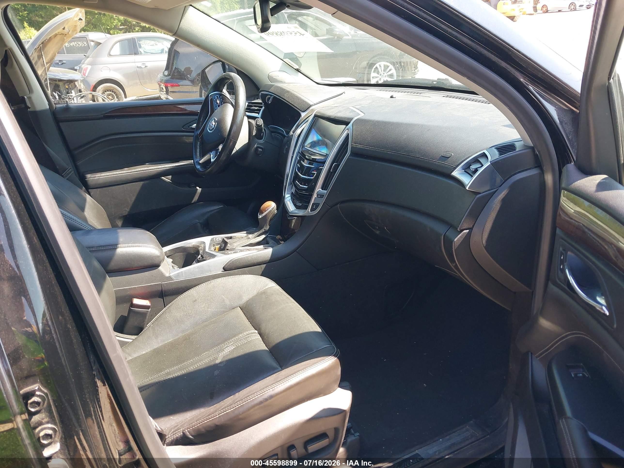2014 Cadillac Srx Luxury Collection Black vin: 3GYFNEE36ES532374