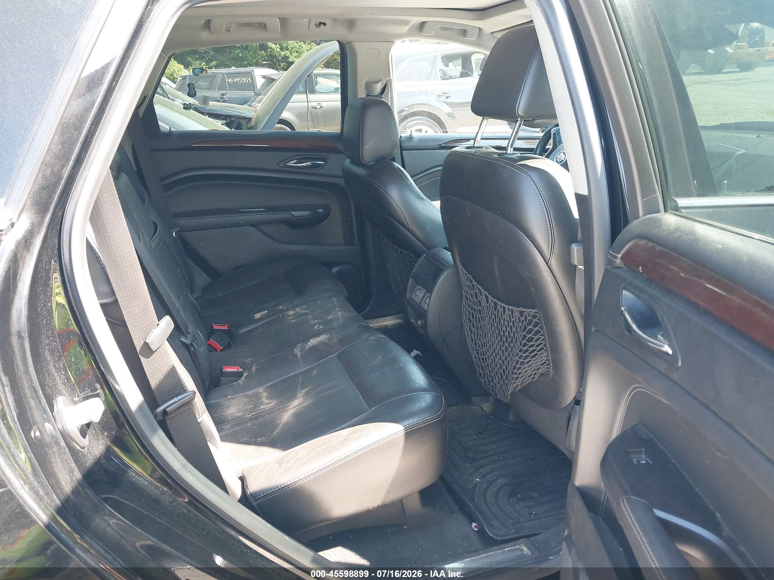 2014 Cadillac Srx Luxury Collection Black vin: 3GYFNEE36ES532374