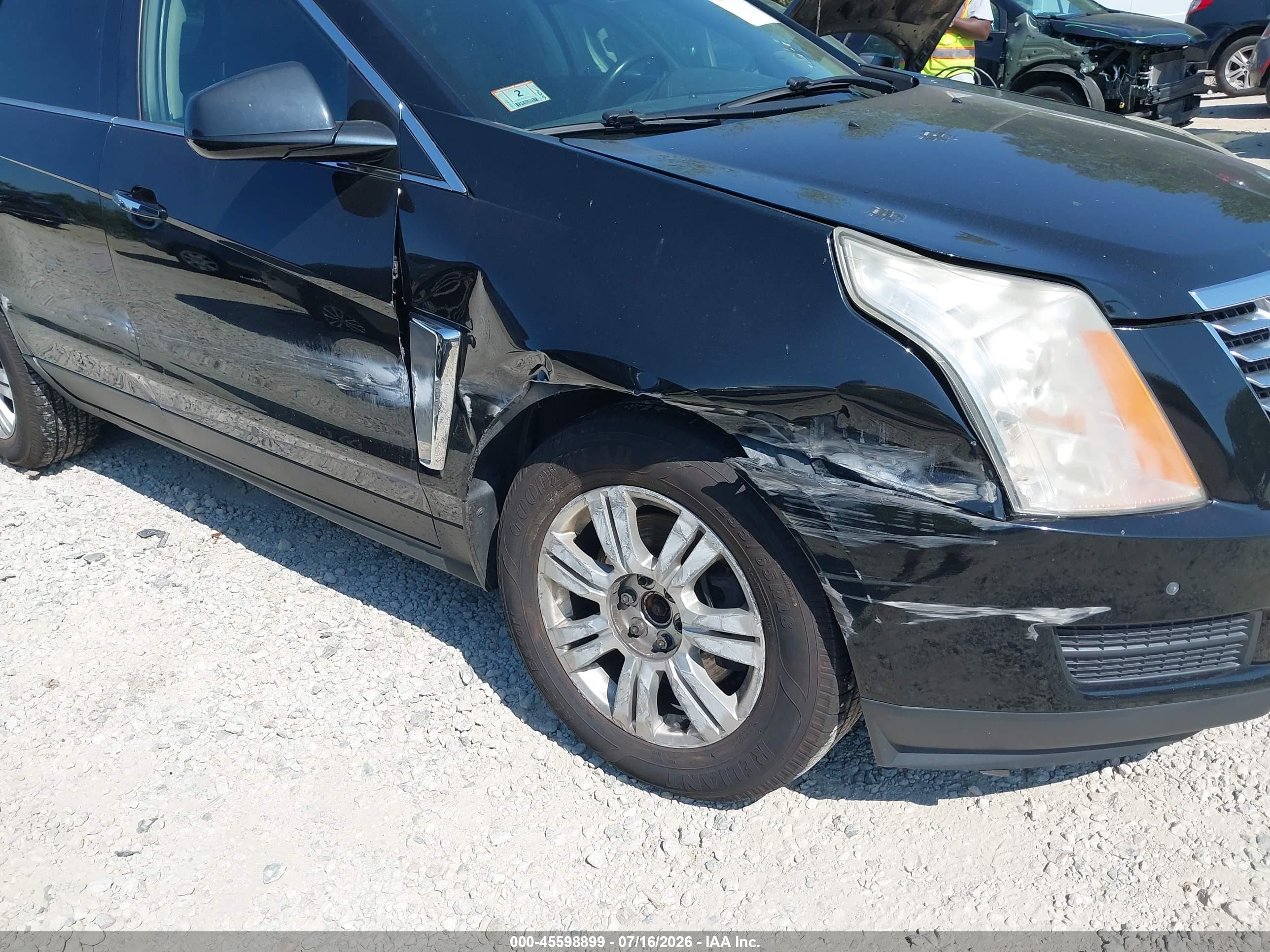 2014 Cadillac Srx Luxury Collection Black vin: 3GYFNEE36ES532374