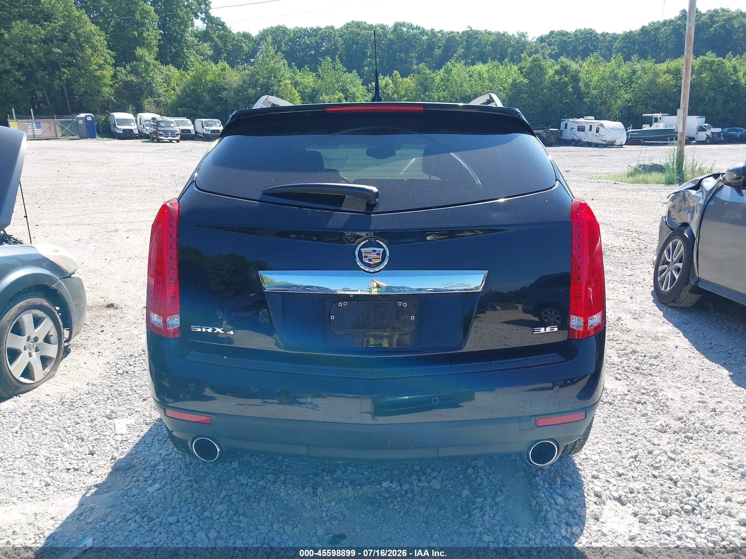 2014 Cadillac Srx Luxury Collection Black vin: 3GYFNEE36ES532374