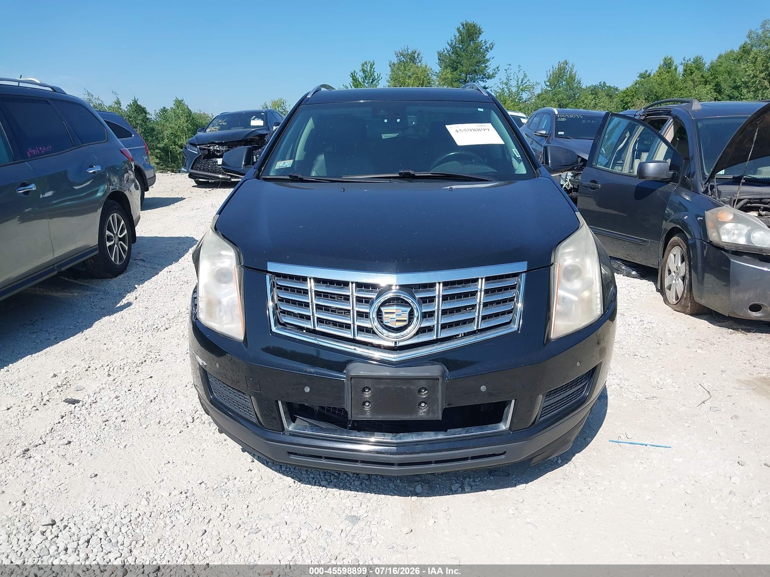 2014 Cadillac Srx Luxury Collection Black vin: 3GYFNEE36ES532374