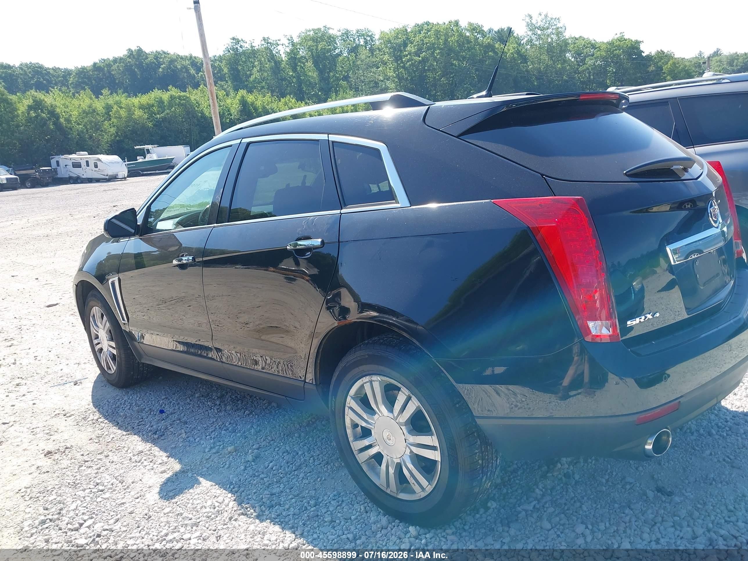 2014 Cadillac Srx Luxury Collection Black vin: 3GYFNEE36ES532374