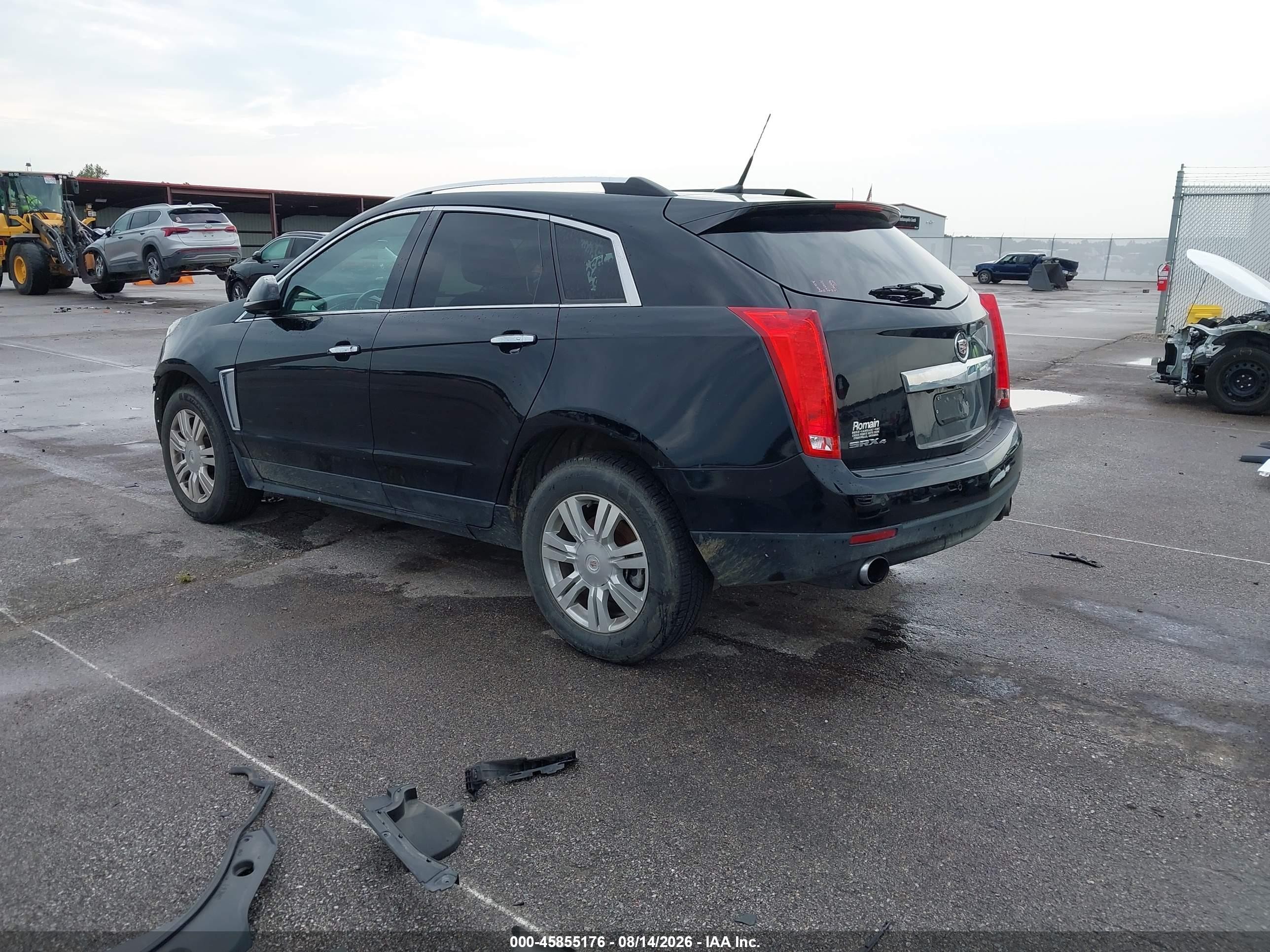2014 Cadillac Srx Luxury Collection Black vin: 3GYFNEE36ES630319