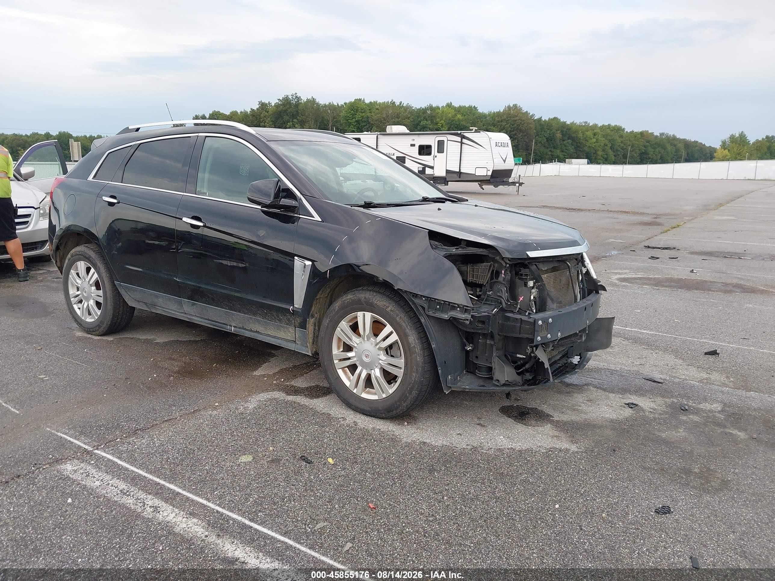 2014 Cadillac Srx Luxury Collection Black vin: 3GYFNEE36ES630319