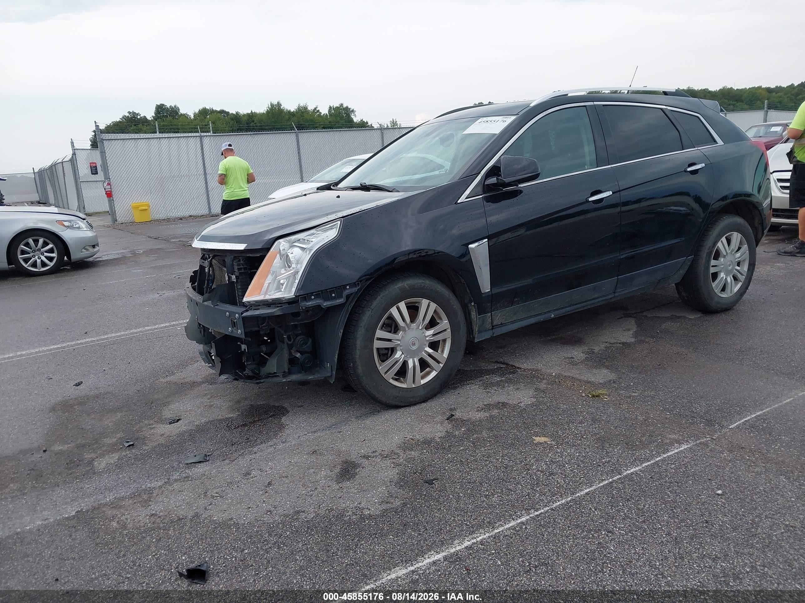 2014 Cadillac Srx Luxury Collection Black vin: 3GYFNEE36ES630319