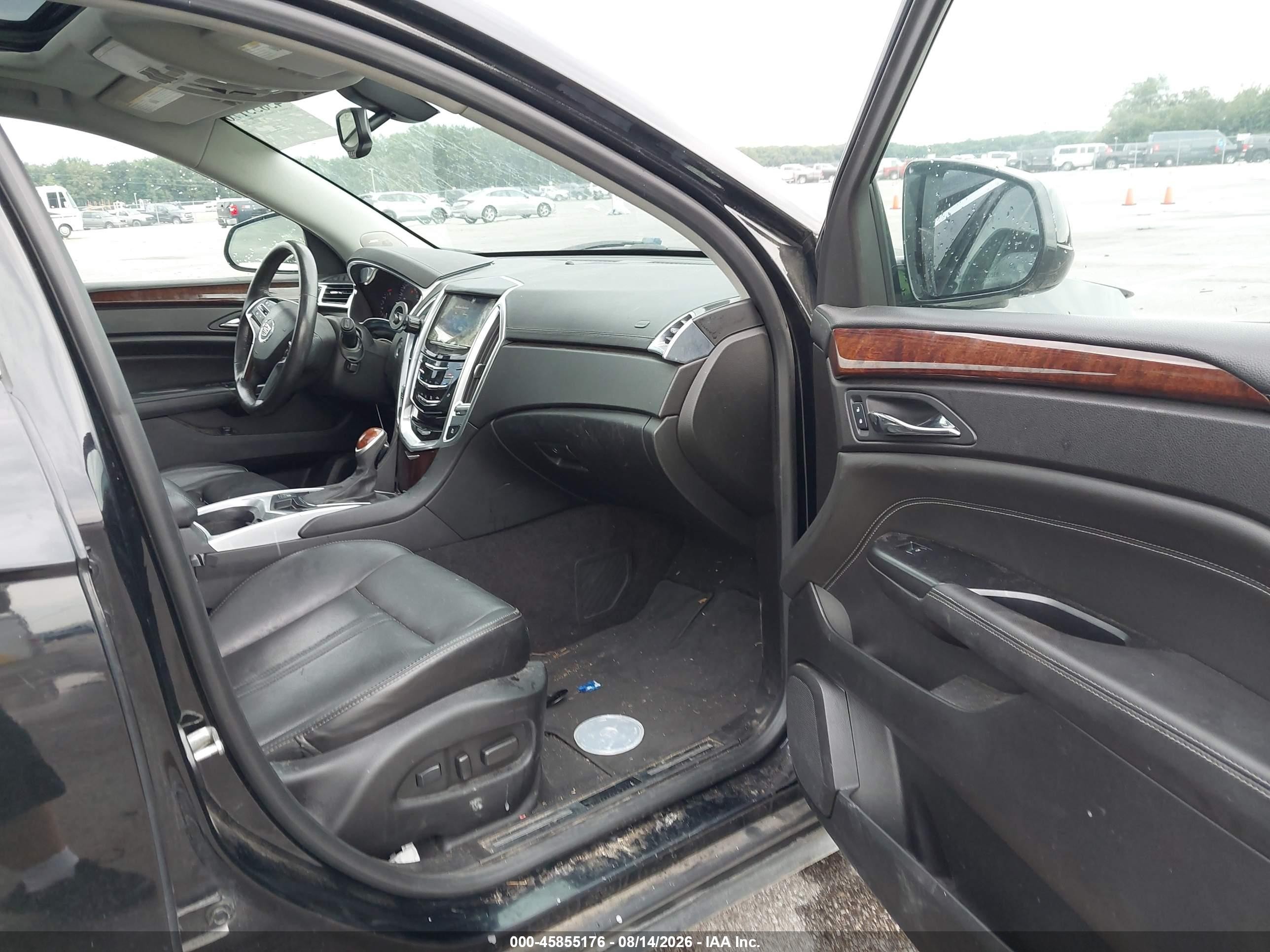 2014 Cadillac Srx Luxury Collection Black vin: 3GYFNEE36ES630319