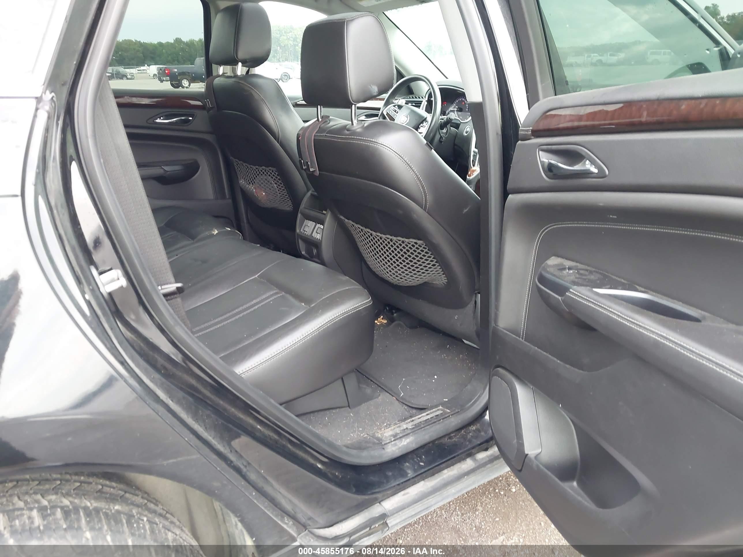 2014 Cadillac Srx Luxury Collection Black vin: 3GYFNEE36ES630319