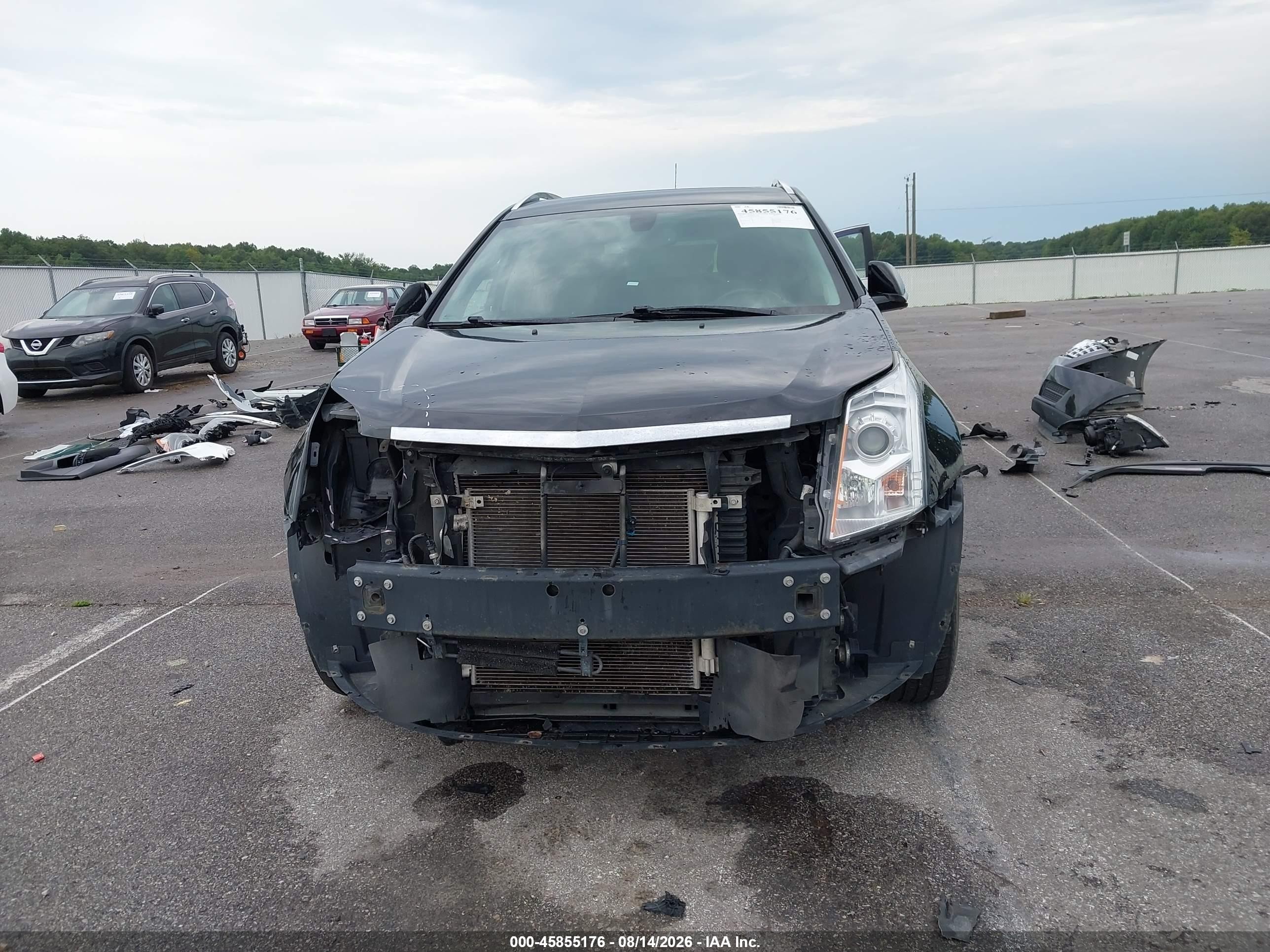 2014 Cadillac Srx Luxury Collection Black vin: 3GYFNEE36ES630319