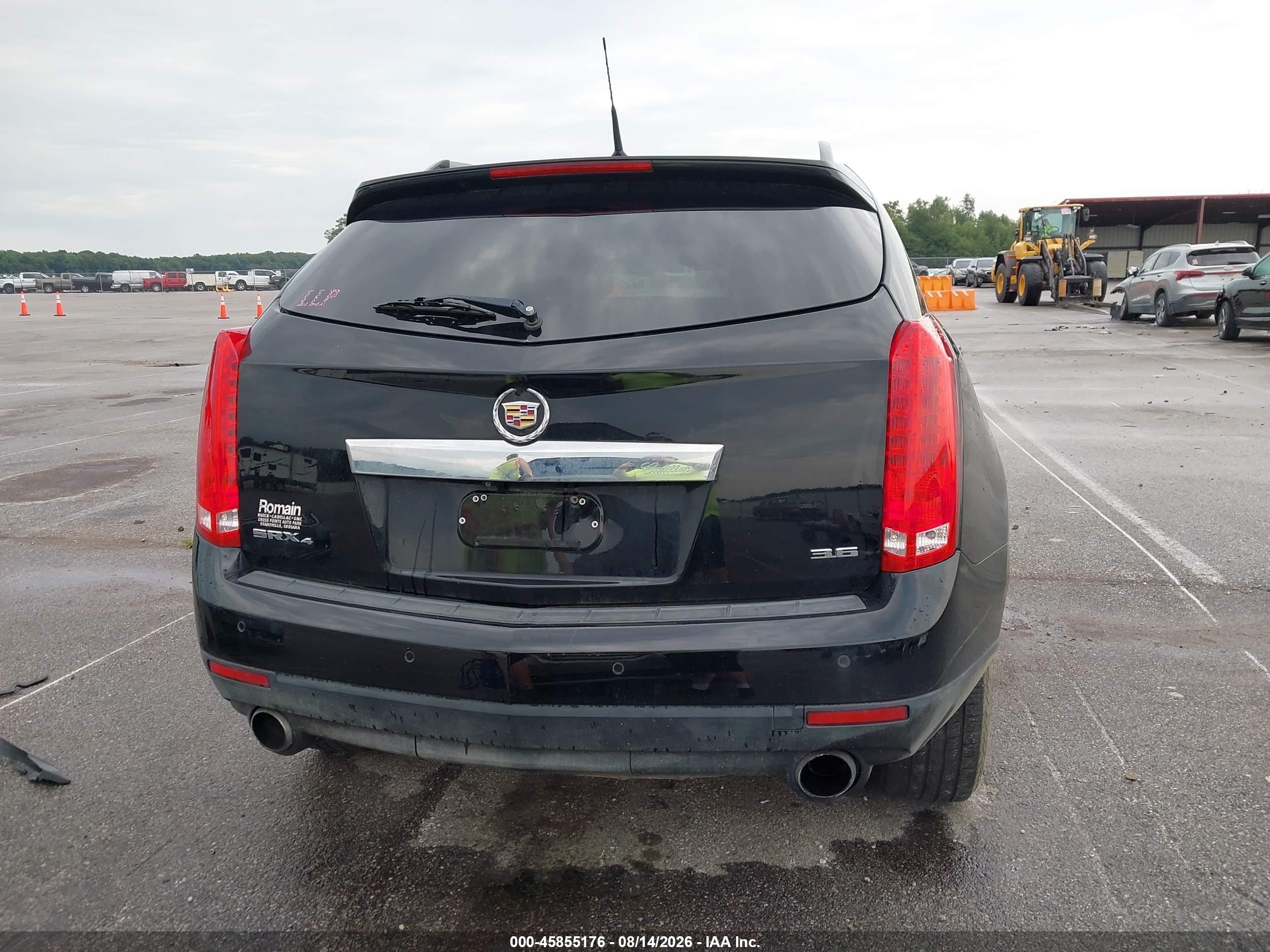 2014 Cadillac Srx Luxury Collection Black vin: 3GYFNEE36ES630319