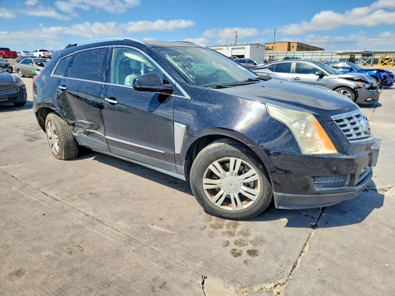 2015 Cadillac Srx Luxury Collection Black vin: 3GYFNEE36FS510912
