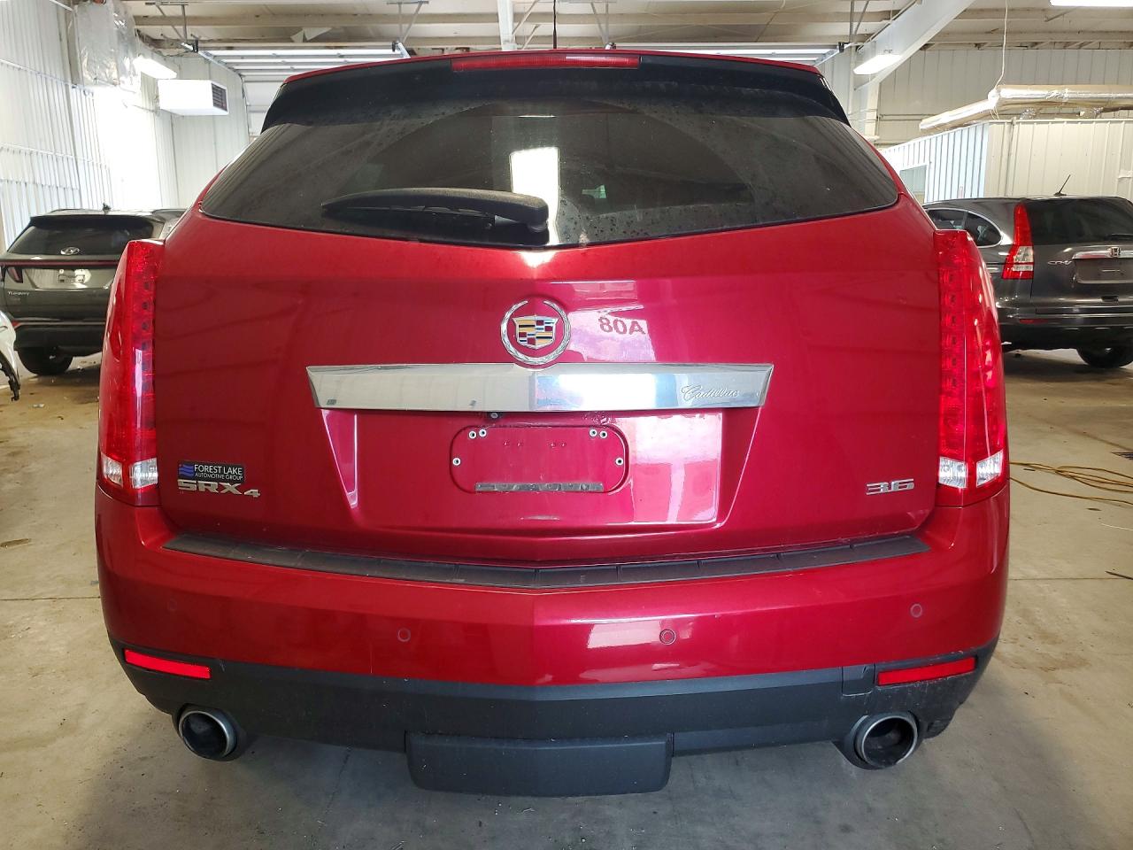 2015 Cadillac Srx Luxury Collection Red vin: 3GYFNEE36FS521893