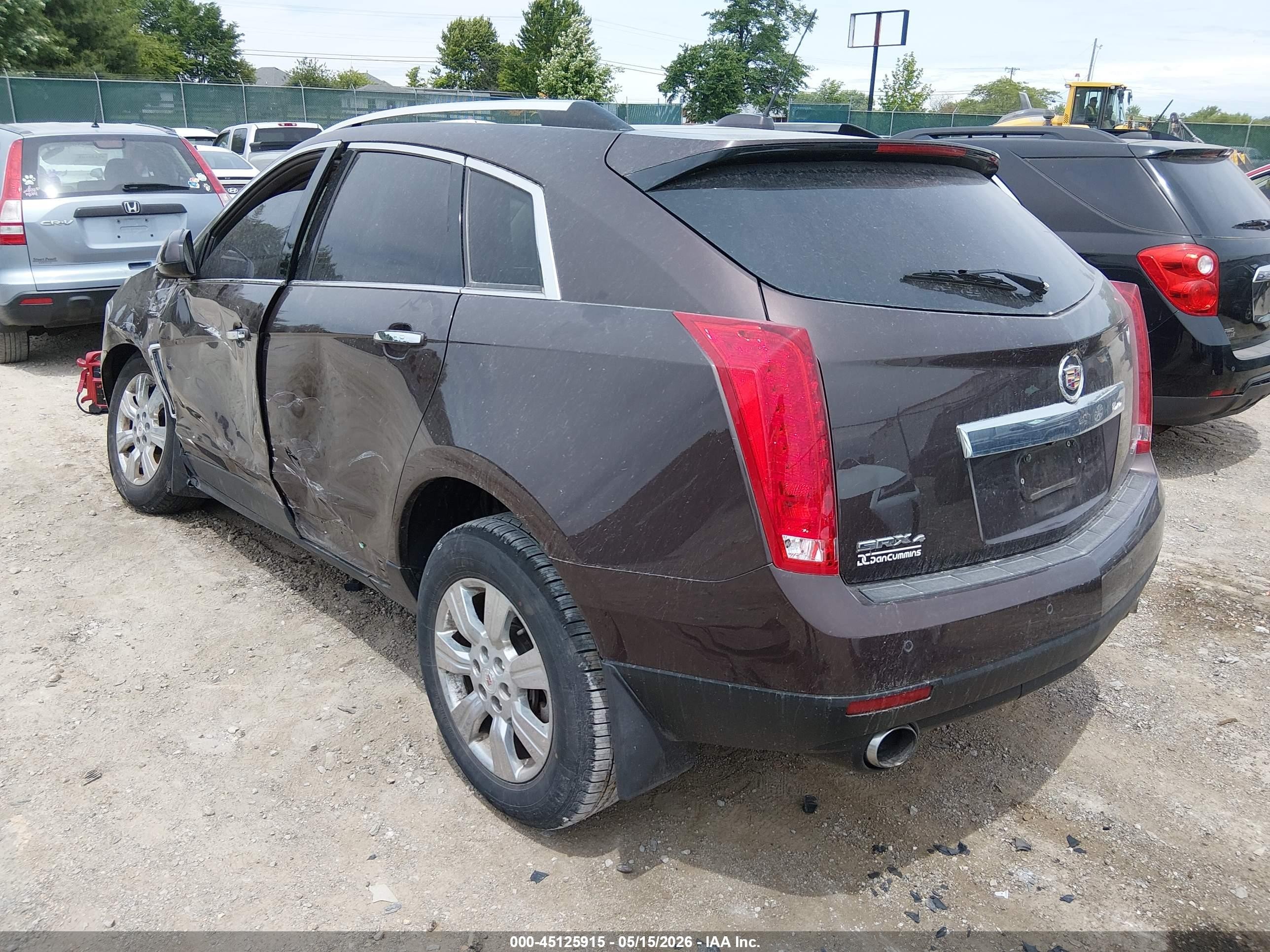 2015 Cadillac Srx Luxury Collection Brown vin: 3GYFNEE36FS529878