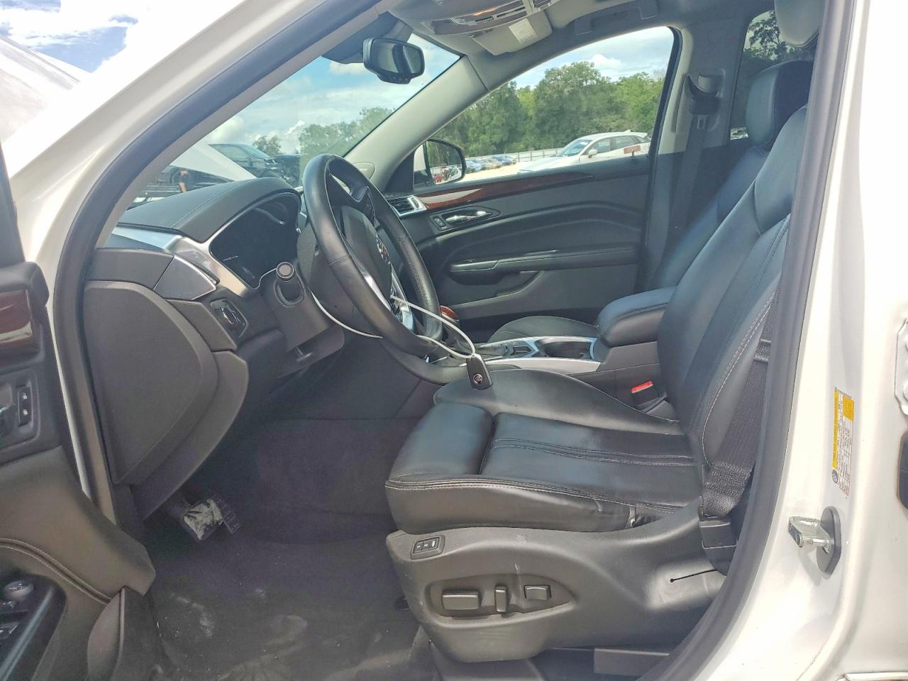 2015 Cadillac Srx Luxury Collection White vin: 3GYFNEE36FS596321