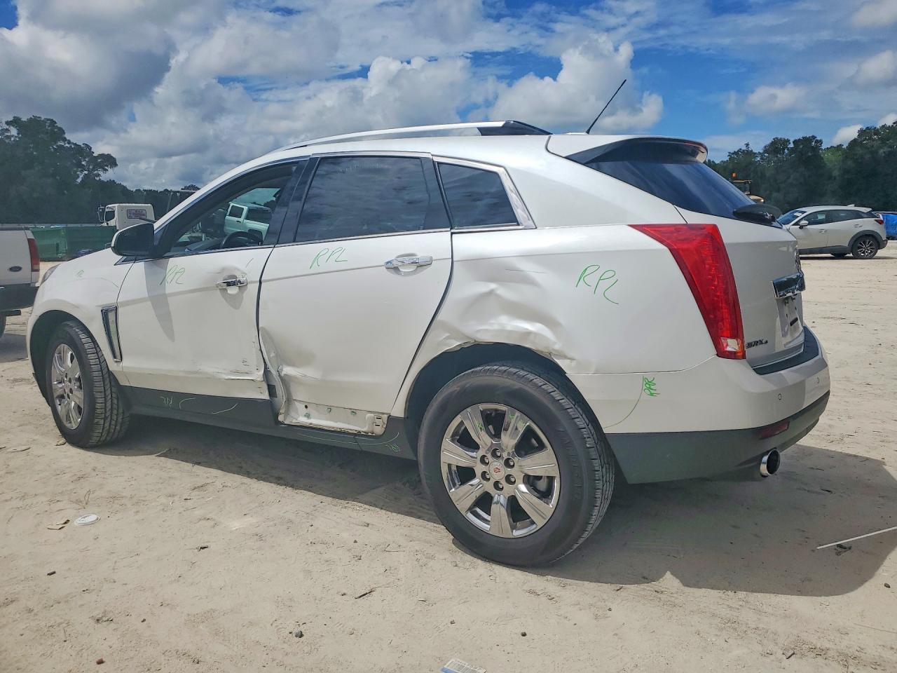 2015 Cadillac Srx Luxury Collection White vin: 3GYFNEE36FS596321