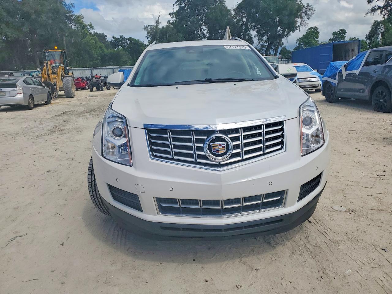 2015 Cadillac Srx Luxury Collection White vin: 3GYFNEE36FS596321