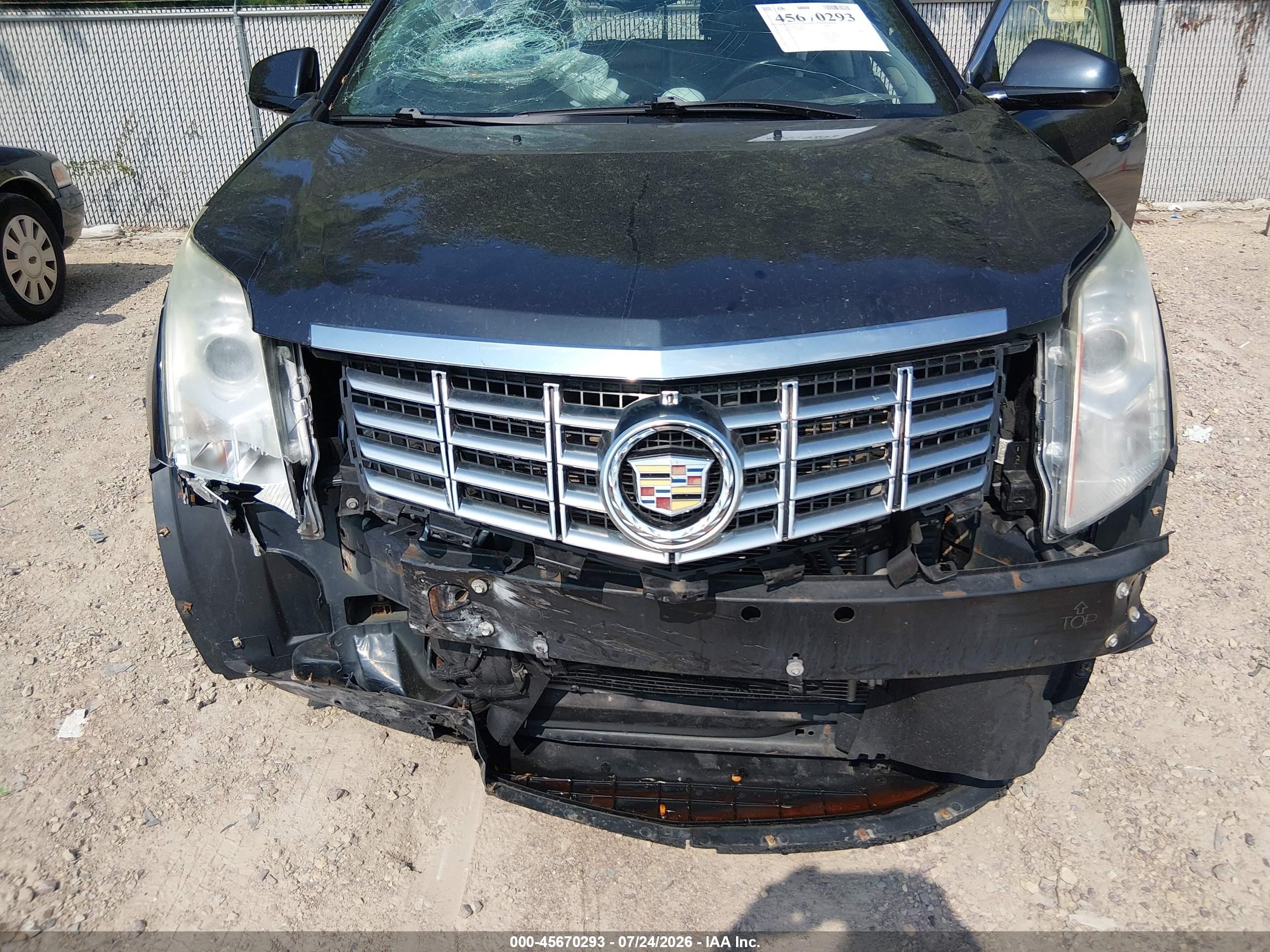 2015 Cadillac Srx Luxury Collection Черный vin: 3GYFNEE36FS599896
