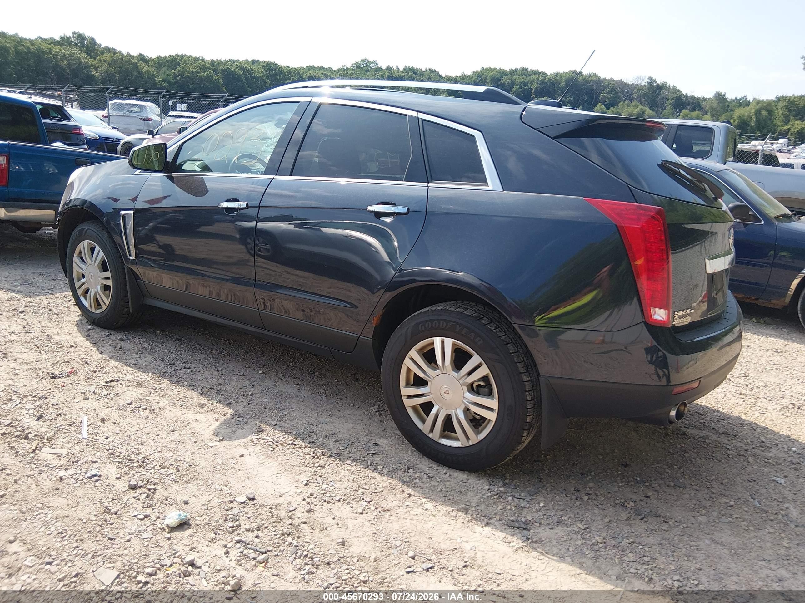 2015 Cadillac Srx Luxury Collection Черный vin: 3GYFNEE36FS599896