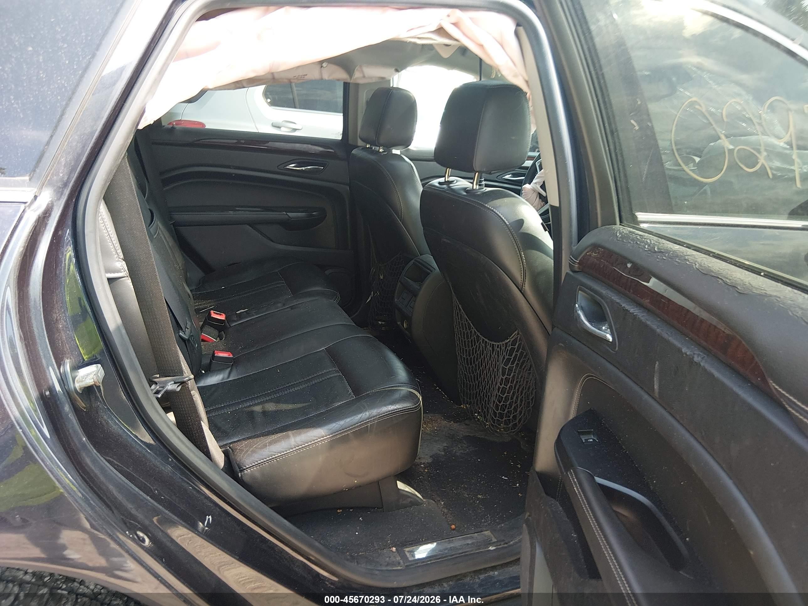 2015 Cadillac Srx Luxury Collection Черный vin: 3GYFNEE36FS599896