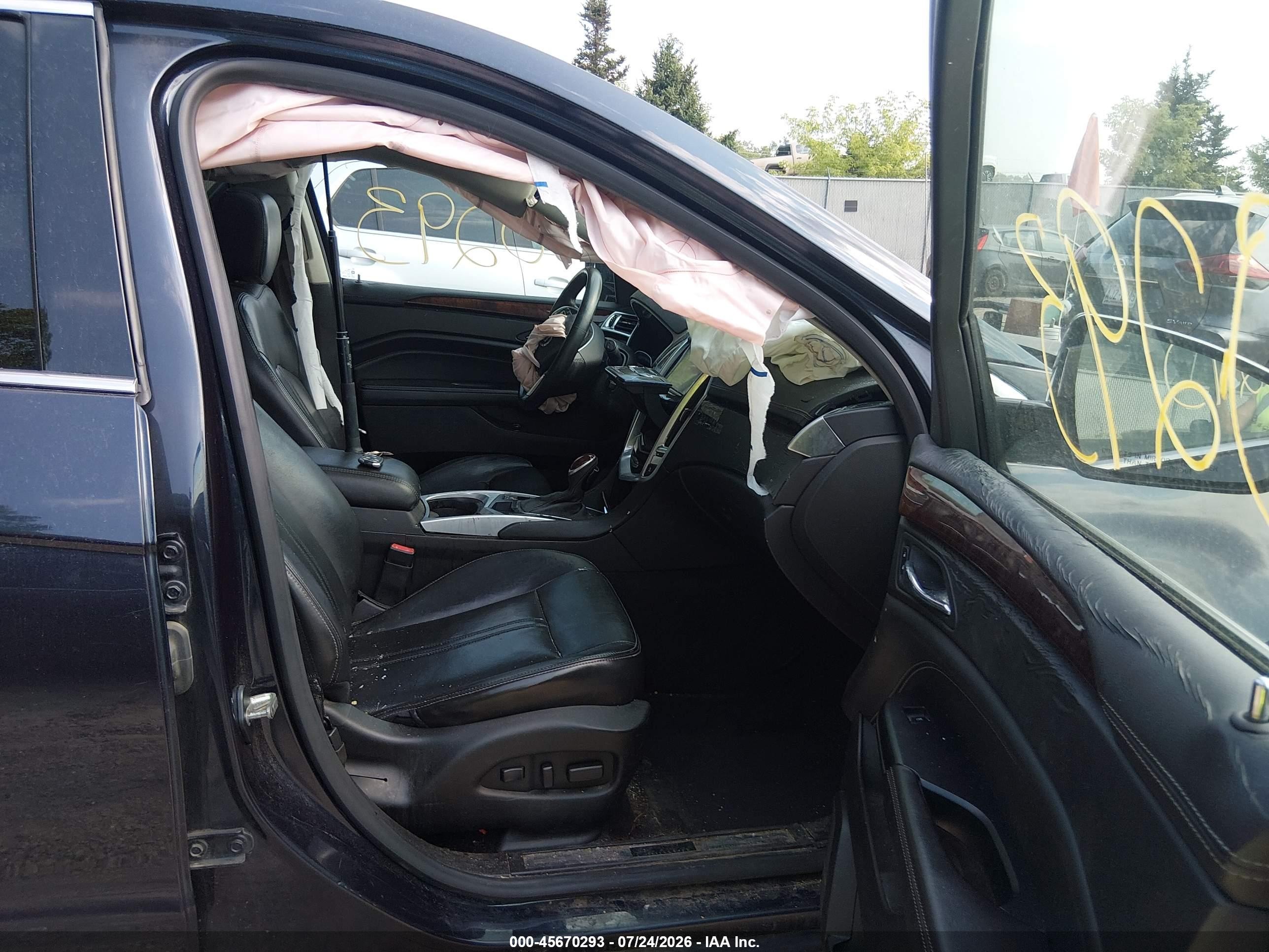 2015 Cadillac Srx Luxury Collection Черный vin: 3GYFNEE36FS599896