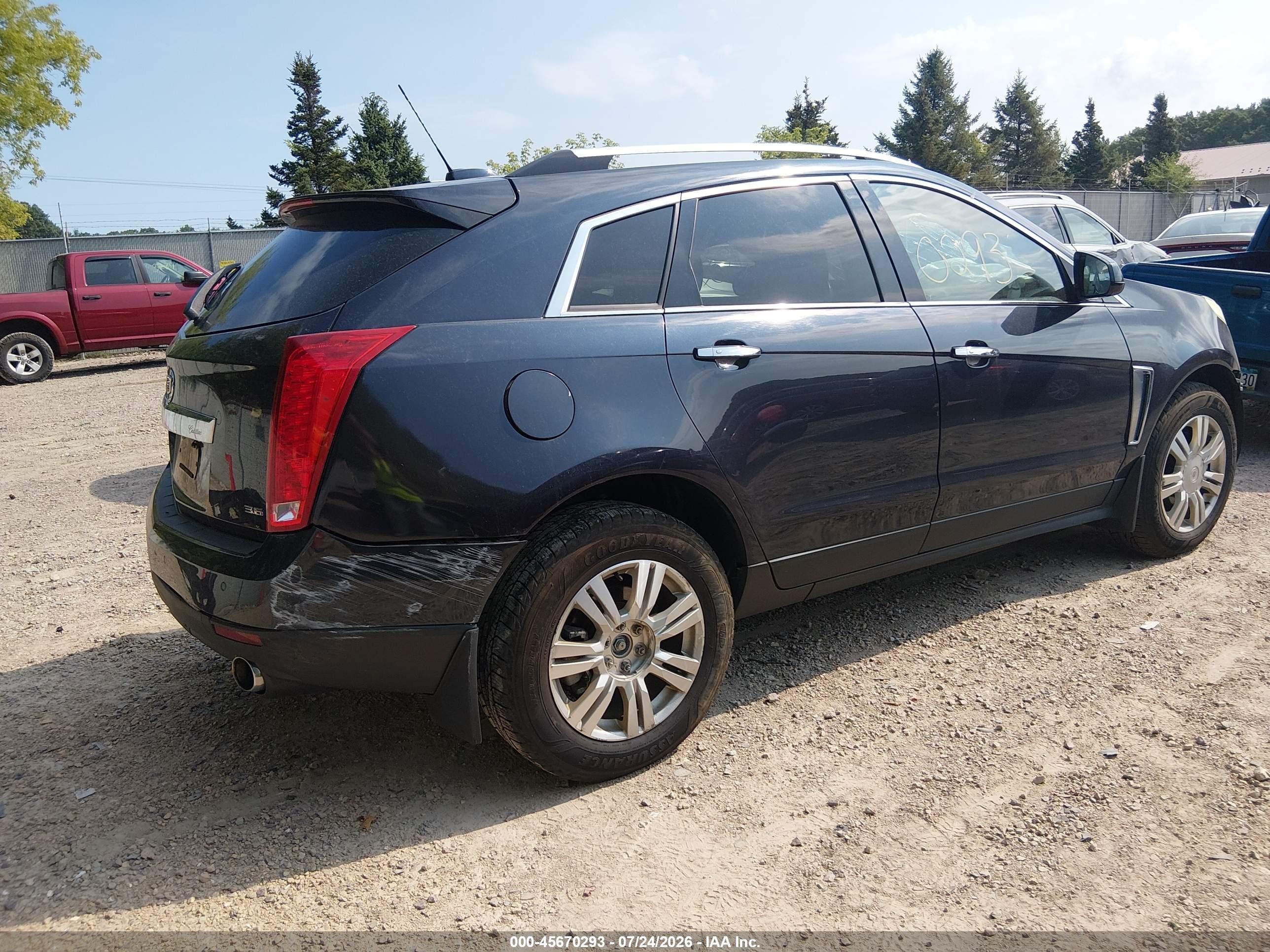 2015 Cadillac Srx Luxury Collection Черный vin: 3GYFNEE36FS599896