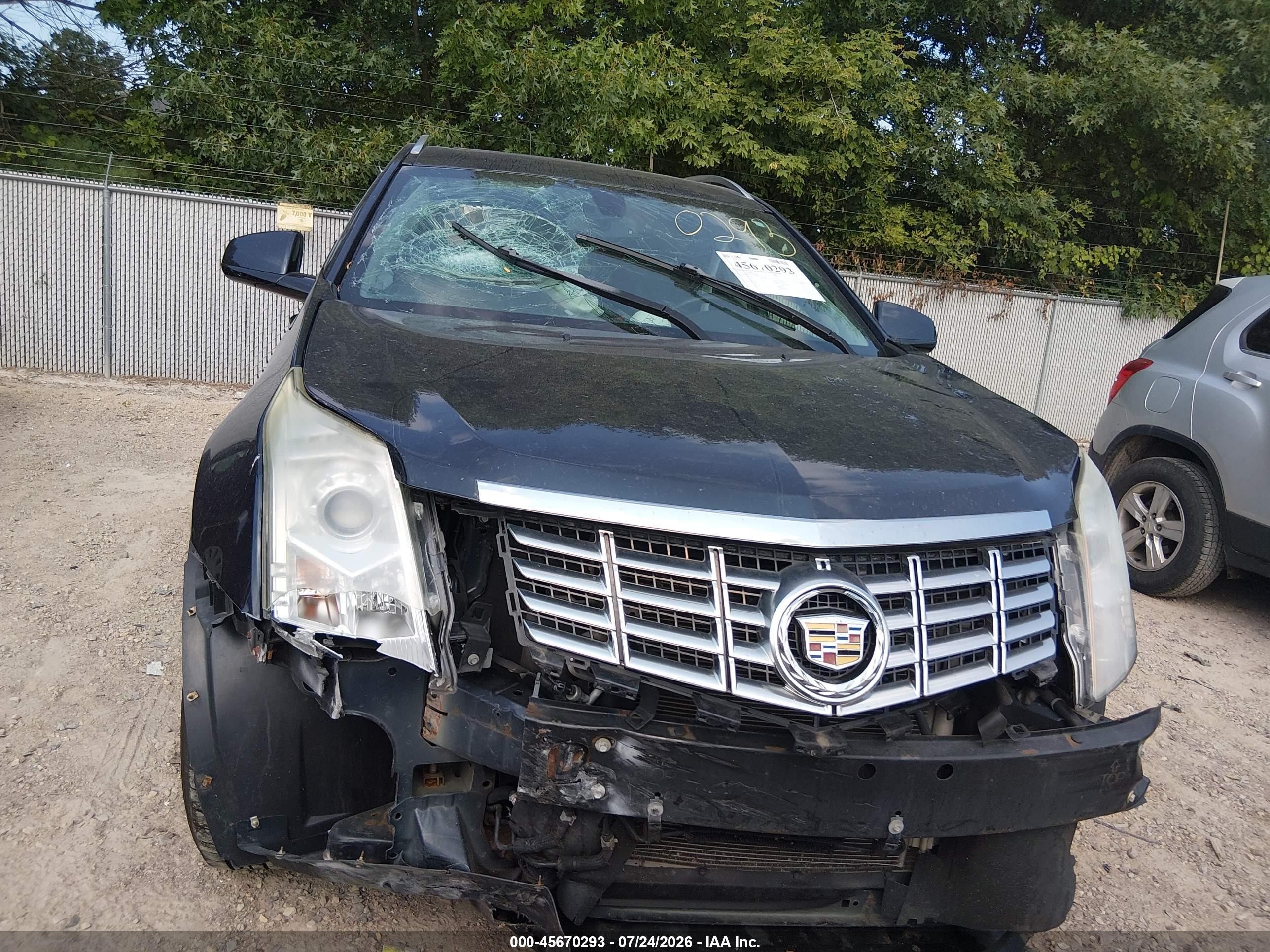 2015 Cadillac Srx Luxury Collection Черный vin: 3GYFNEE36FS599896