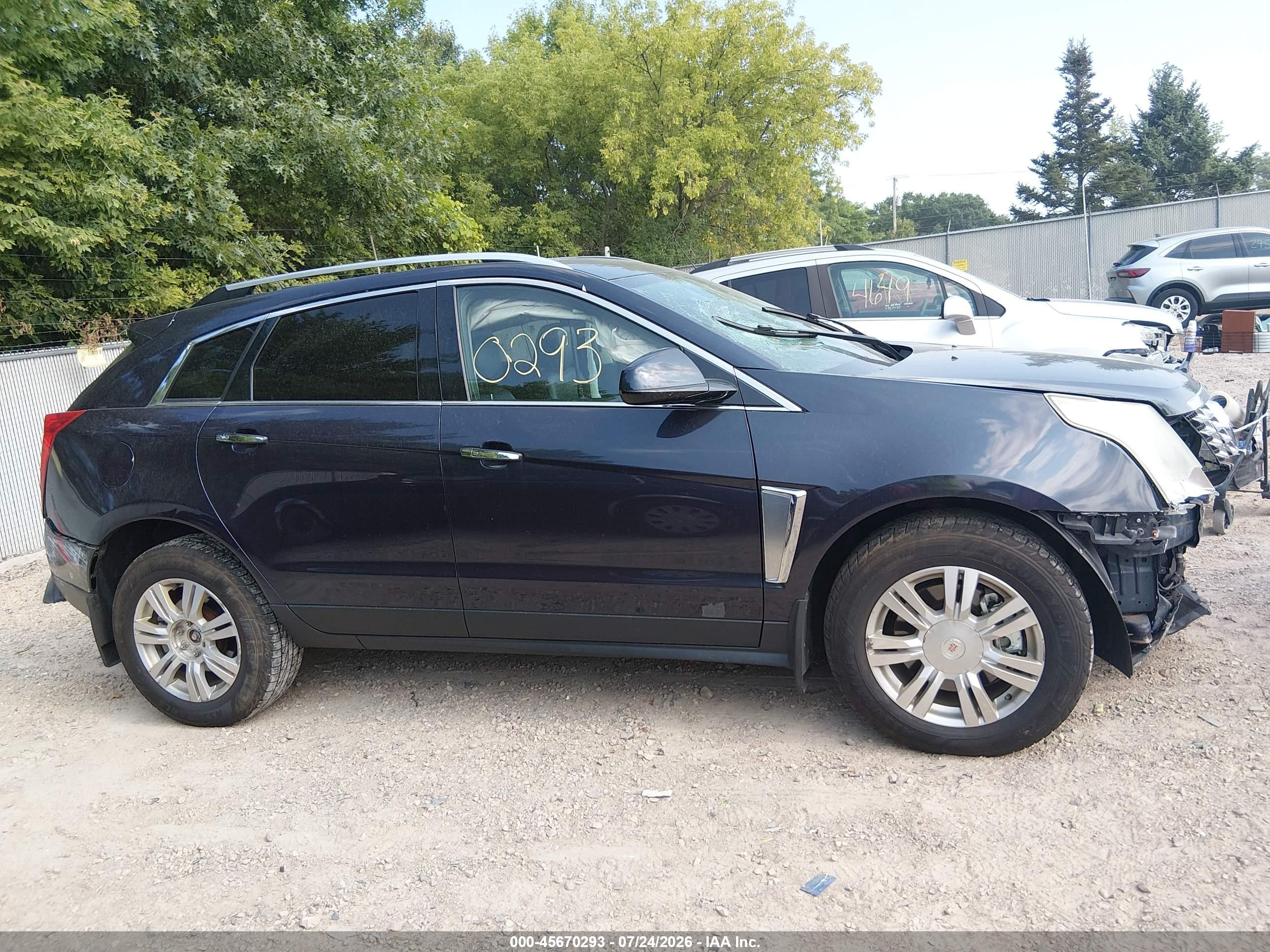 2015 Cadillac Srx Luxury Collection Черный vin: 3GYFNEE36FS599896