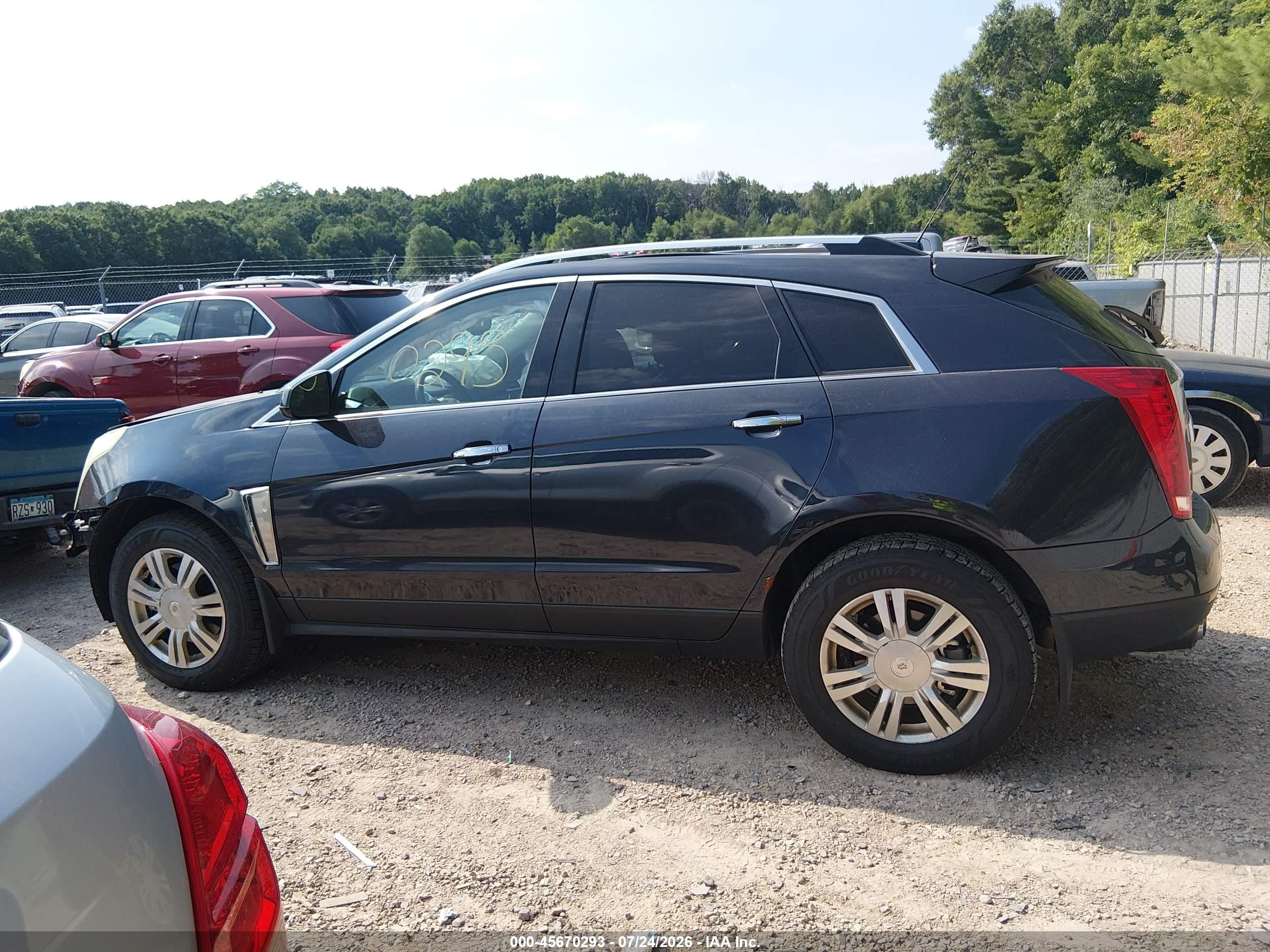 2015 Cadillac Srx Luxury Collection Черный vin: 3GYFNEE36FS599896
