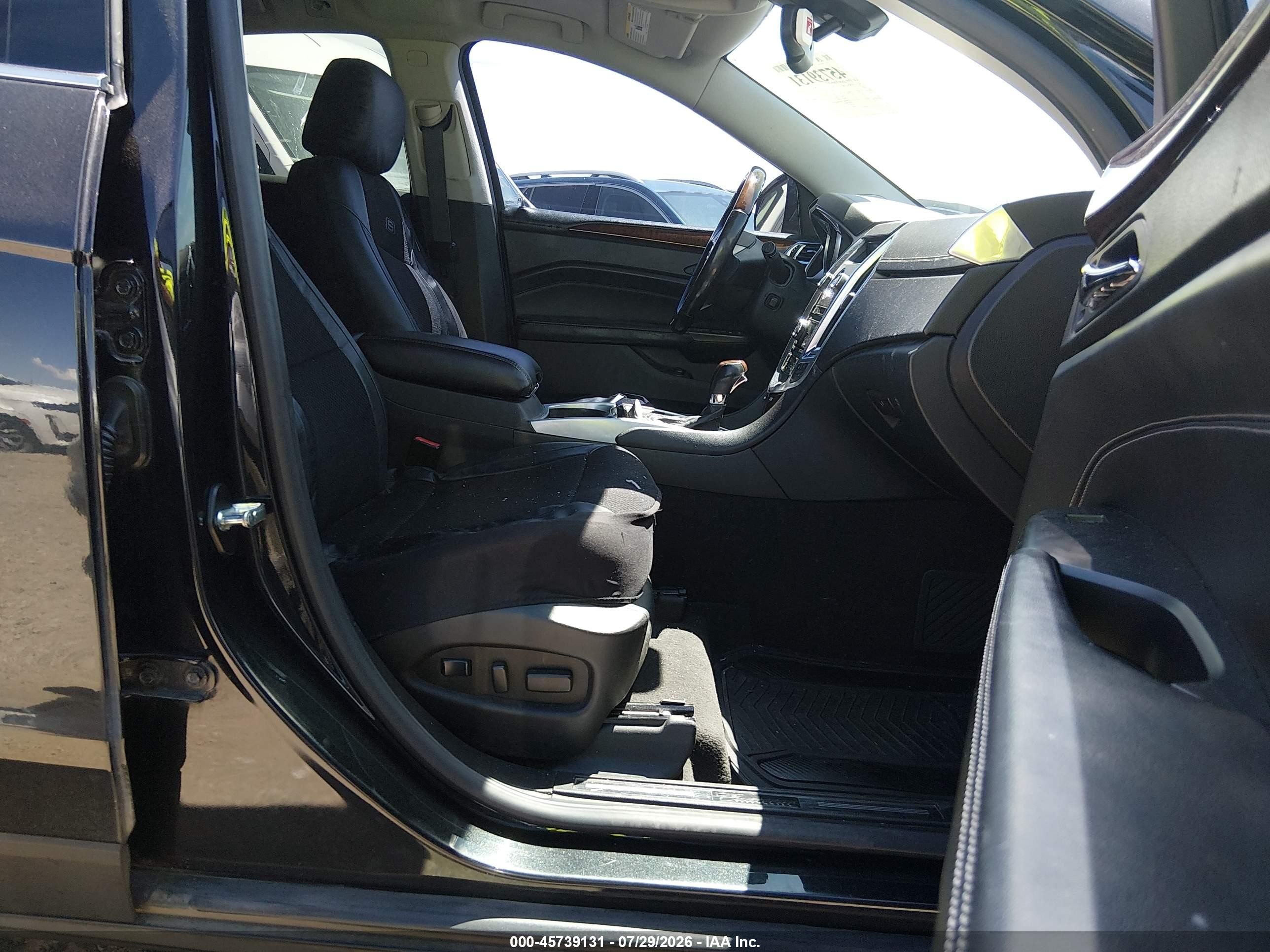 2012 Cadillac Srx Performance Collection Black vin: 3GYFNEE37C2512146