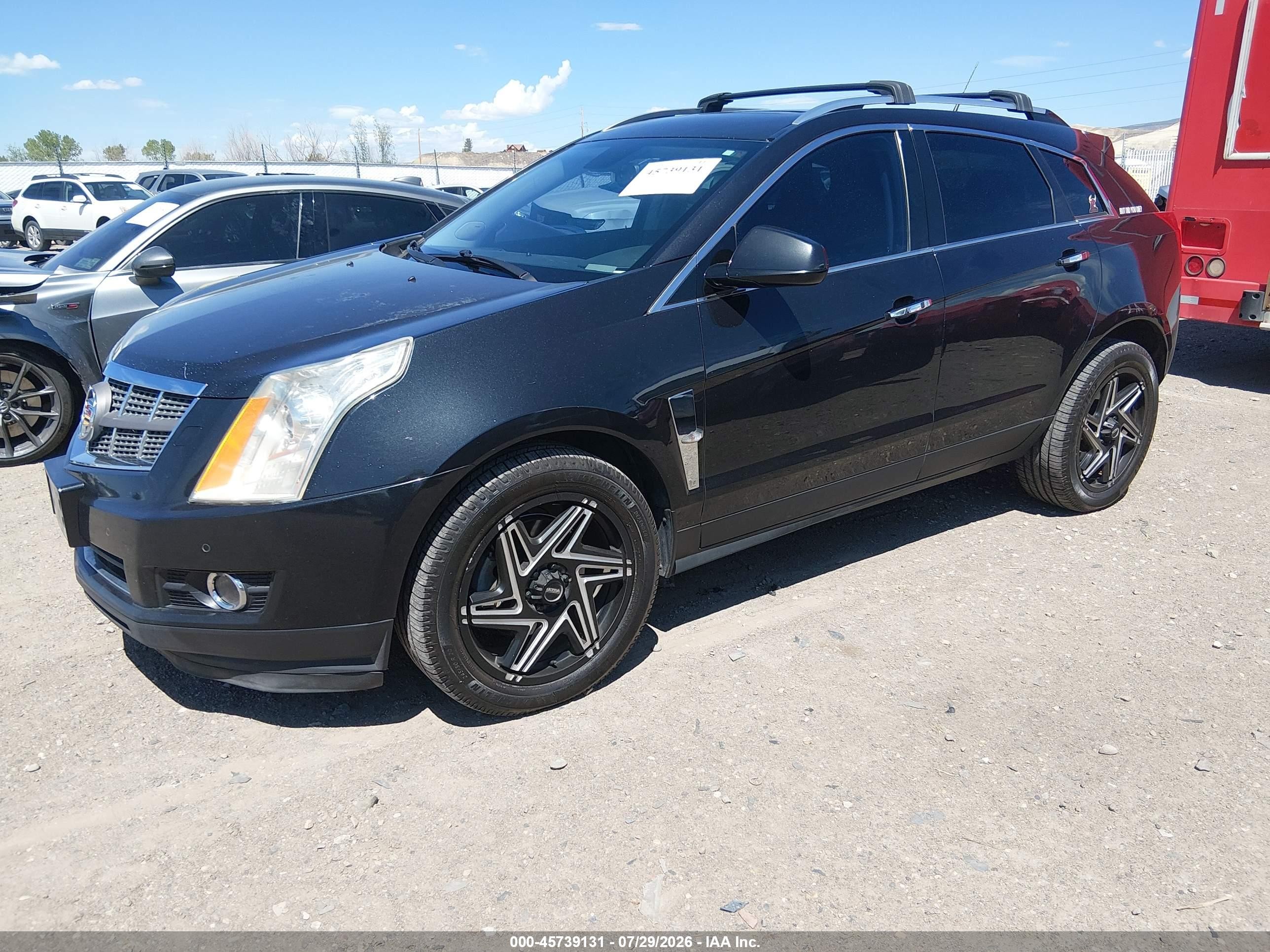 2012 Cadillac Srx Performance Collection Black vin: 3GYFNEE37C2512146