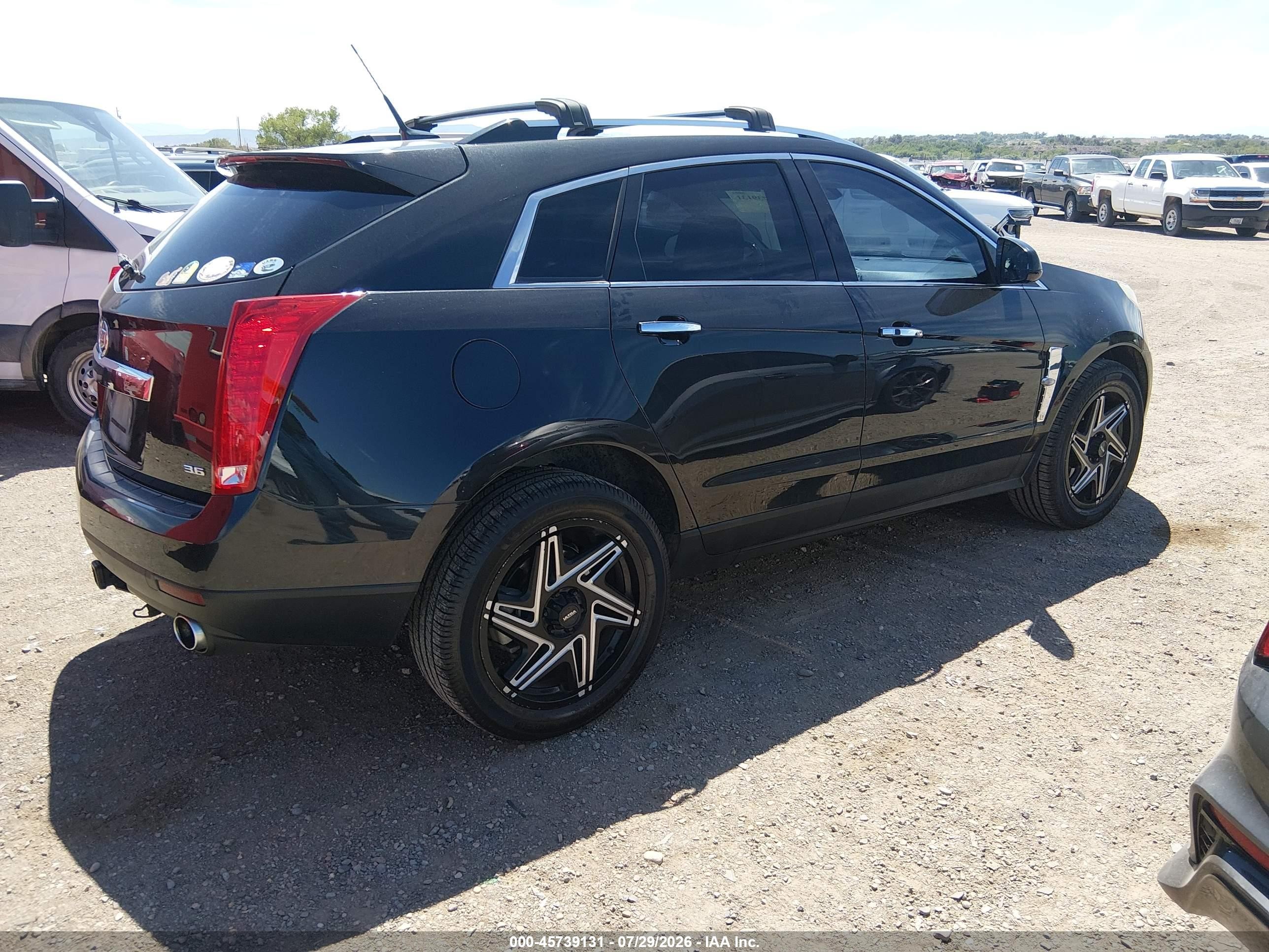 2012 Cadillac Srx Performance Collection Black vin: 3GYFNEE37C2512146