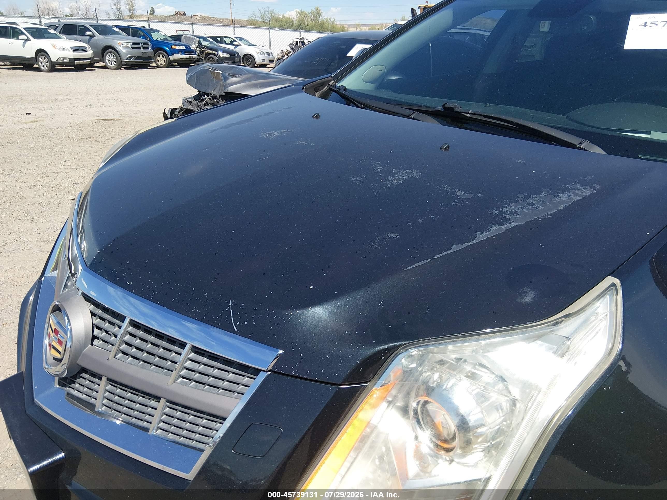 2012 Cadillac Srx Performance Collection Black vin: 3GYFNEE37C2512146