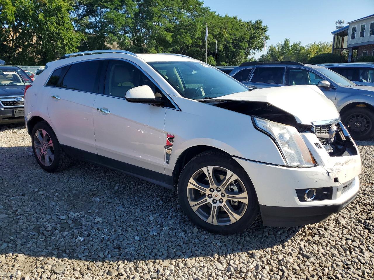 2012 Cadillac Srx Performance Collection White vin: 3GYFNEE37CS656604