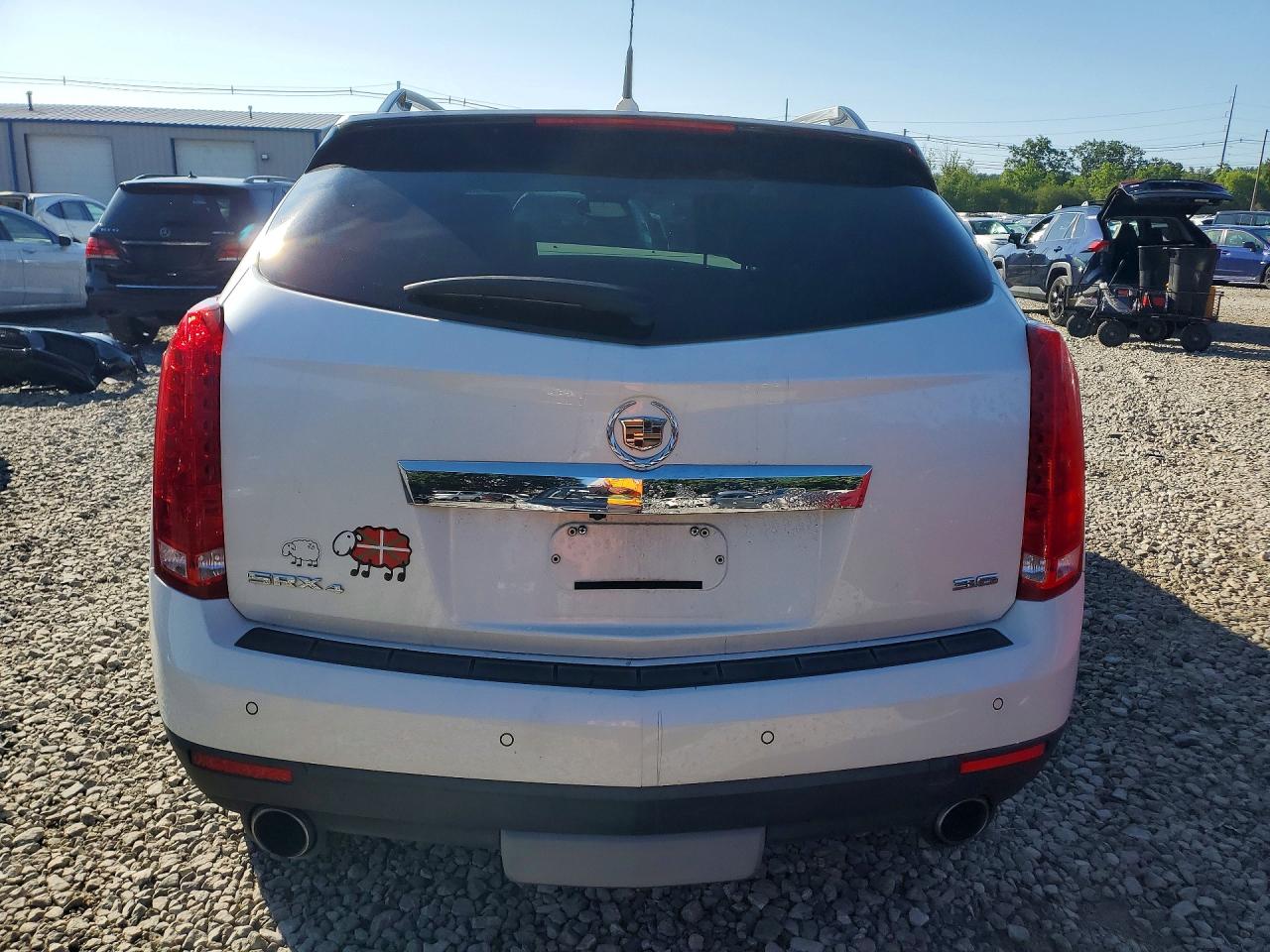 2012 Cadillac Srx Performance Collection White vin: 3GYFNEE37CS656604