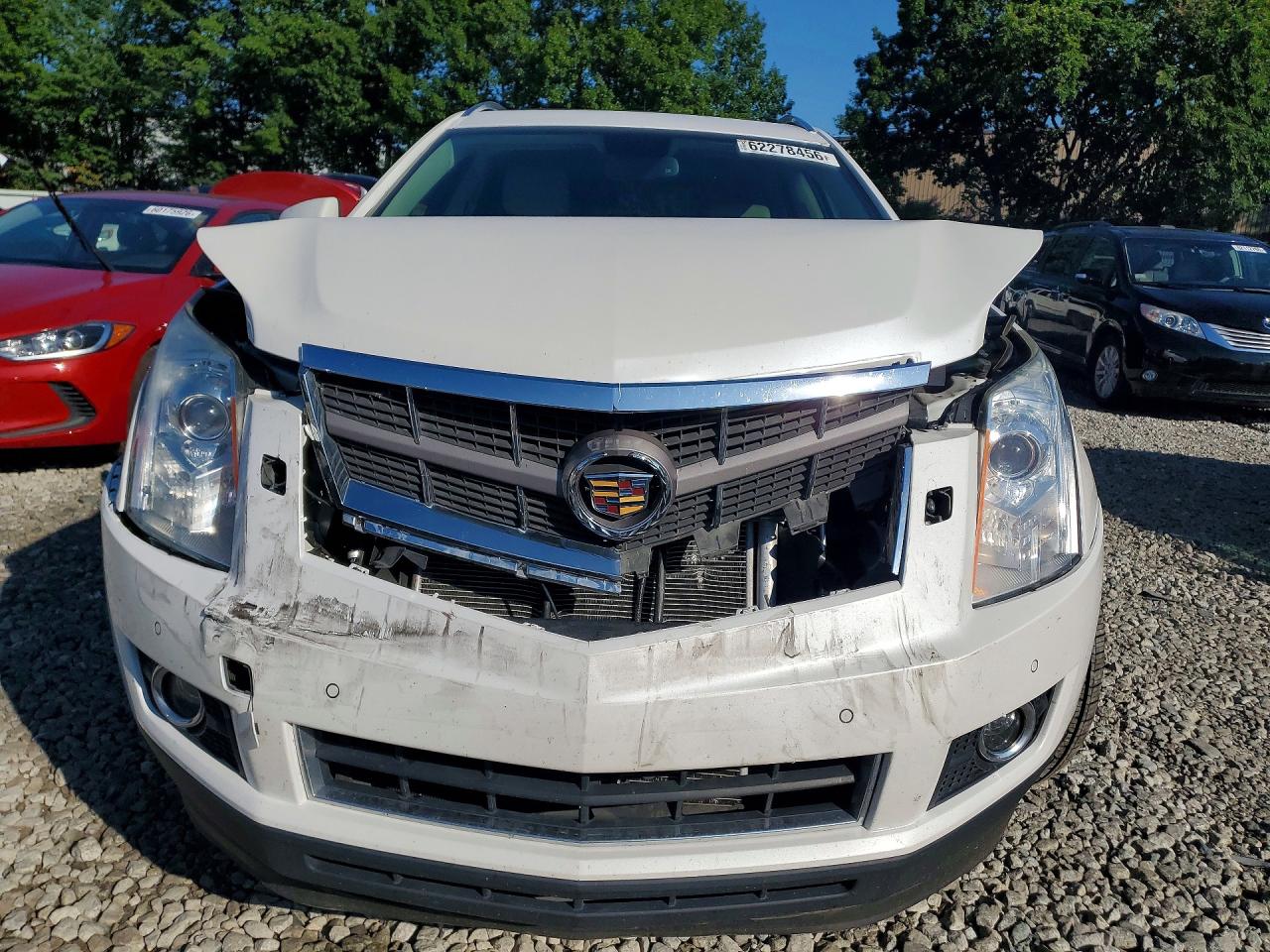 2012 Cadillac Srx Performance Collection White vin: 3GYFNEE37CS656604