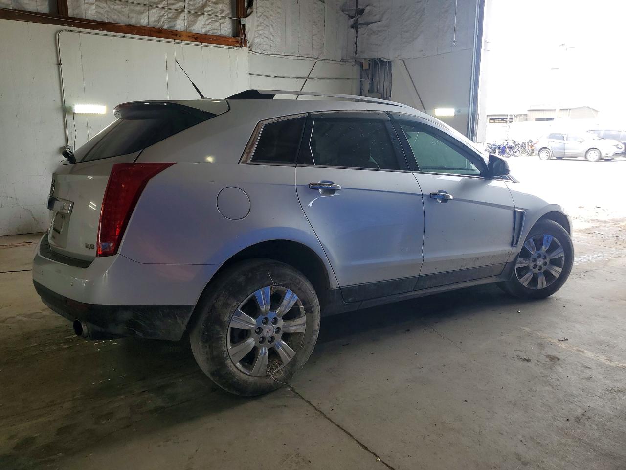 2014 Cadillac Srx Luxury Collection Silver vin: 3GYFNEE37ES532884