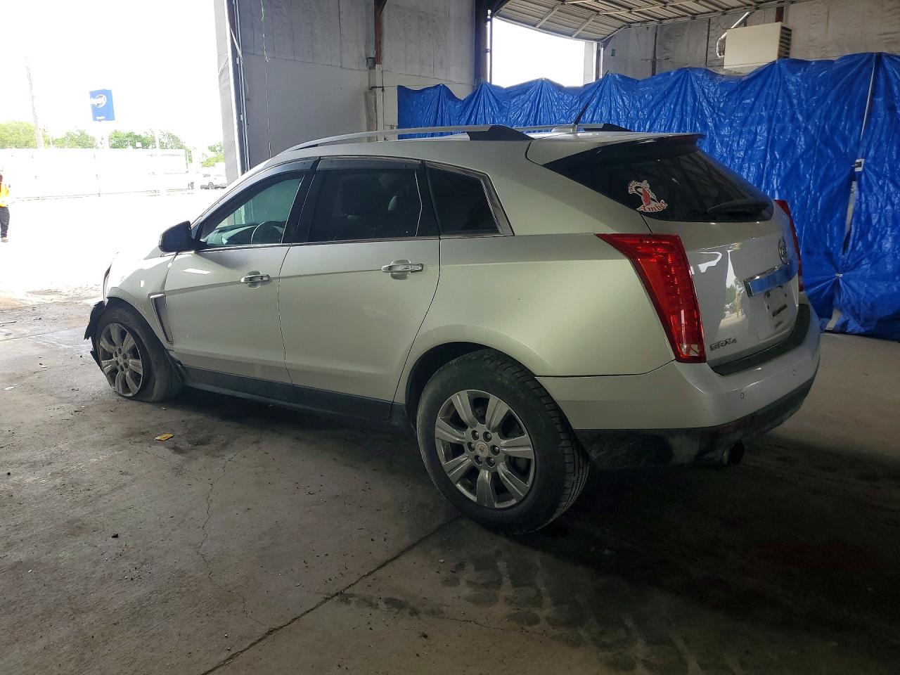 2014 Cadillac Srx Luxury Collection Silver vin: 3GYFNEE37ES532884