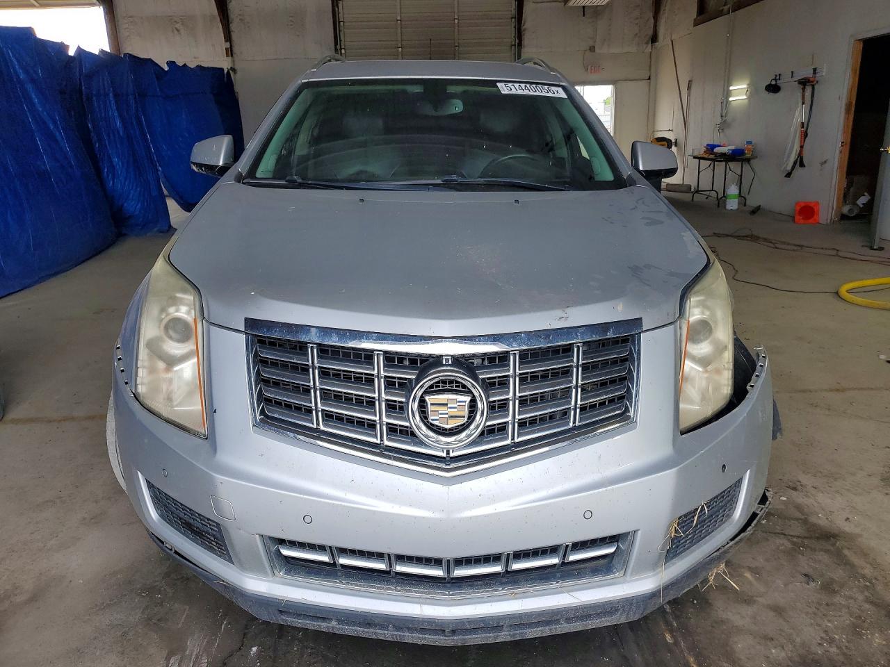 2014 Cadillac Srx Luxury Collection Silver vin: 3GYFNEE37ES532884