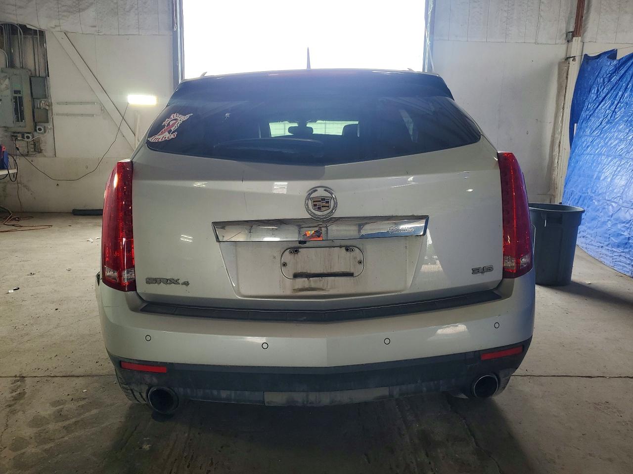 2014 Cadillac Srx Luxury Collection Silver vin: 3GYFNEE37ES532884