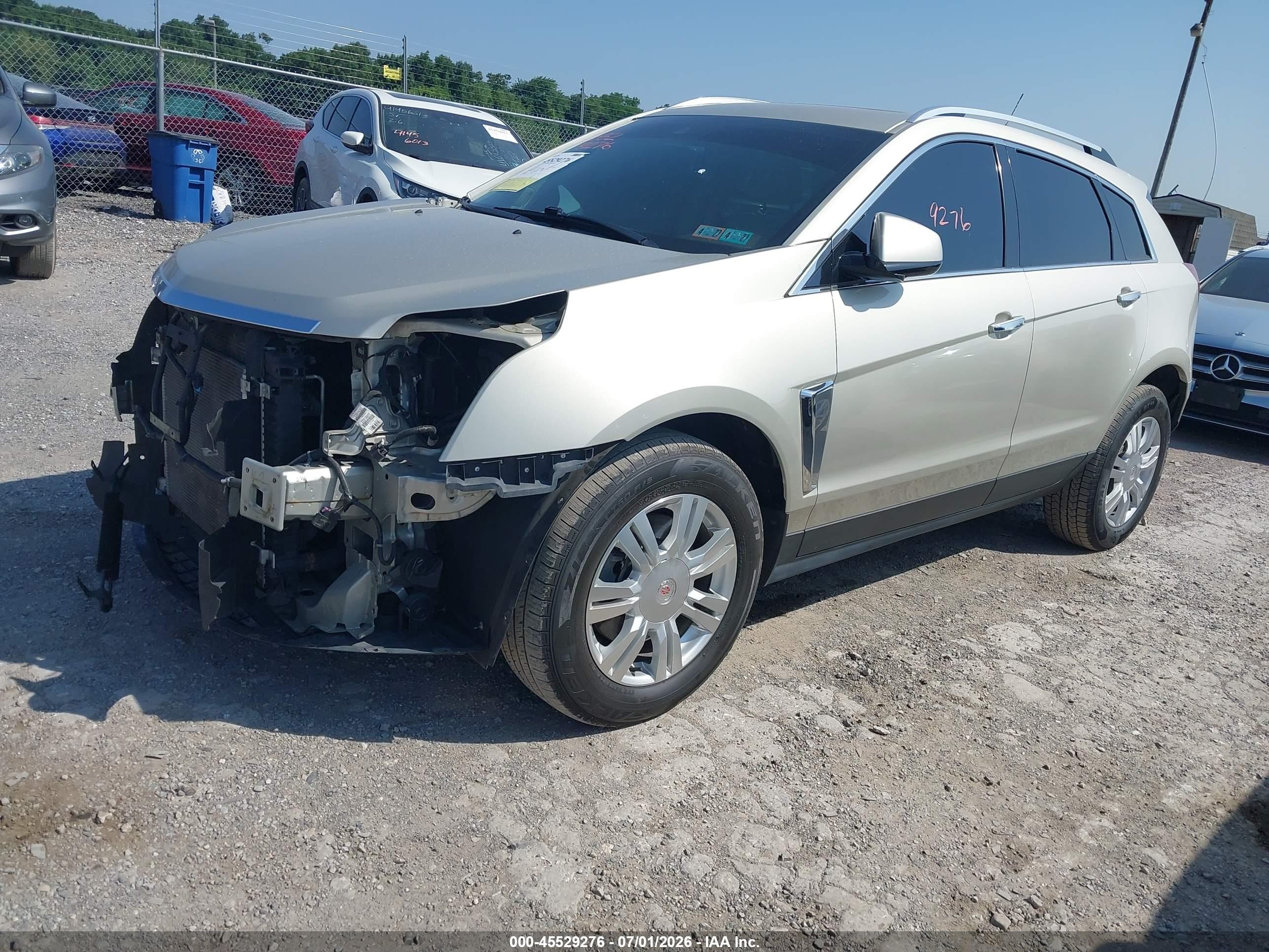 2014 Cadillac Srx Luxury Collection Tan vin: 3GYFNEE37ES631785