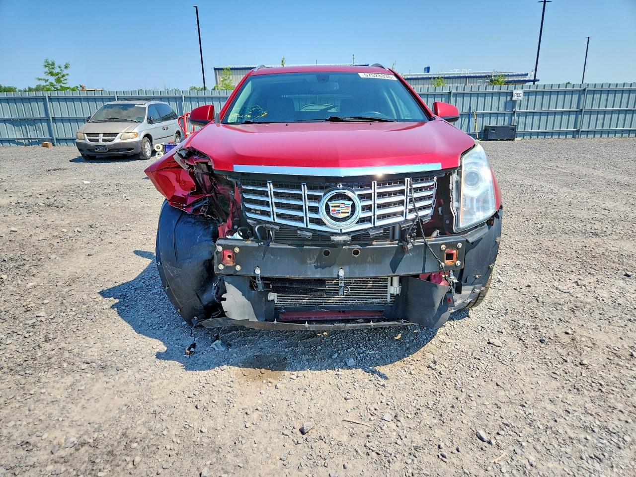 2014 Cadillac Srx Luxury Collection Красный vin: 3GYFNEE37ES684566