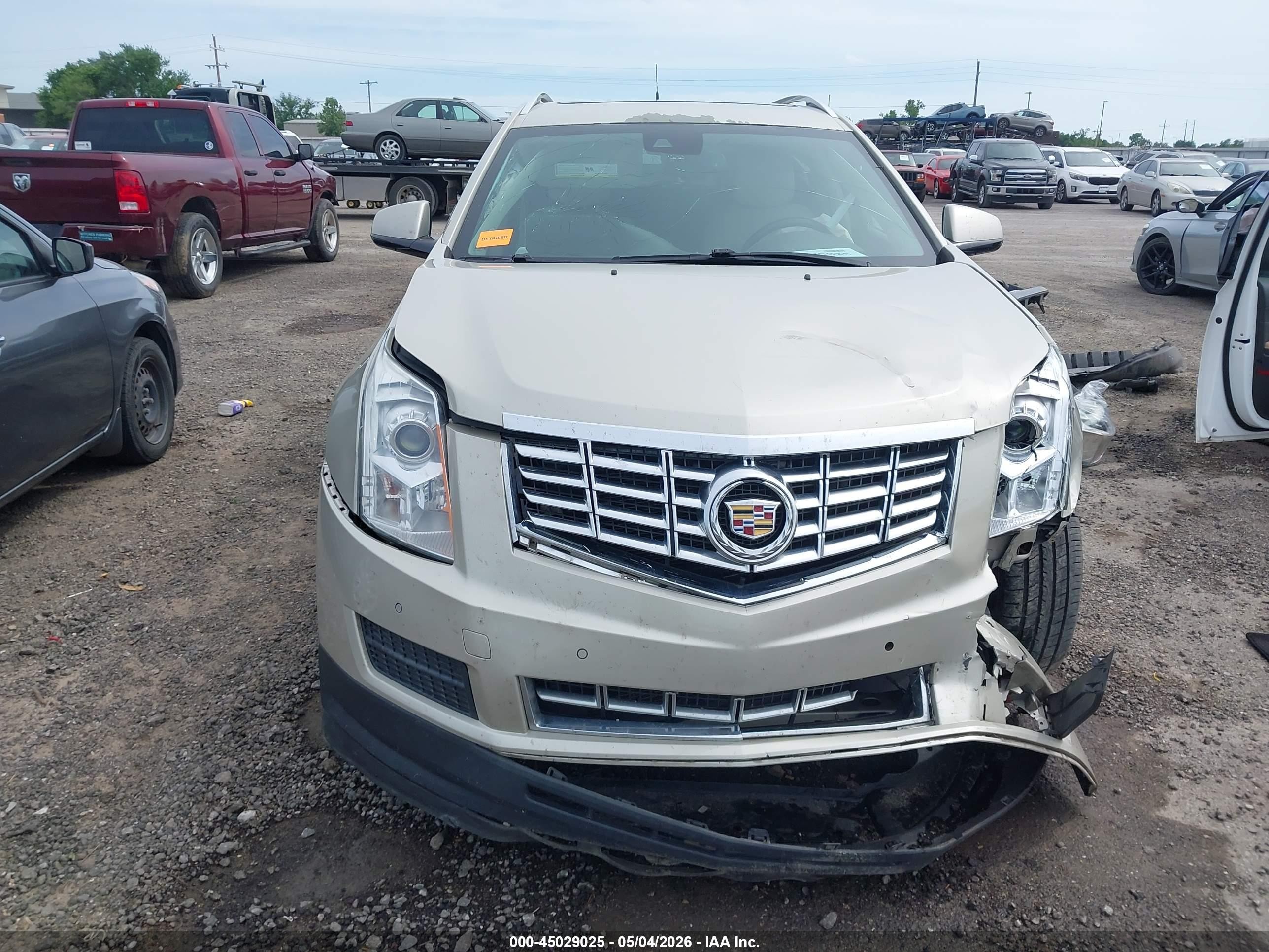 2014 Cadillac Srx Luxury Collection Tan vin: 3GYFNEE37ES687659