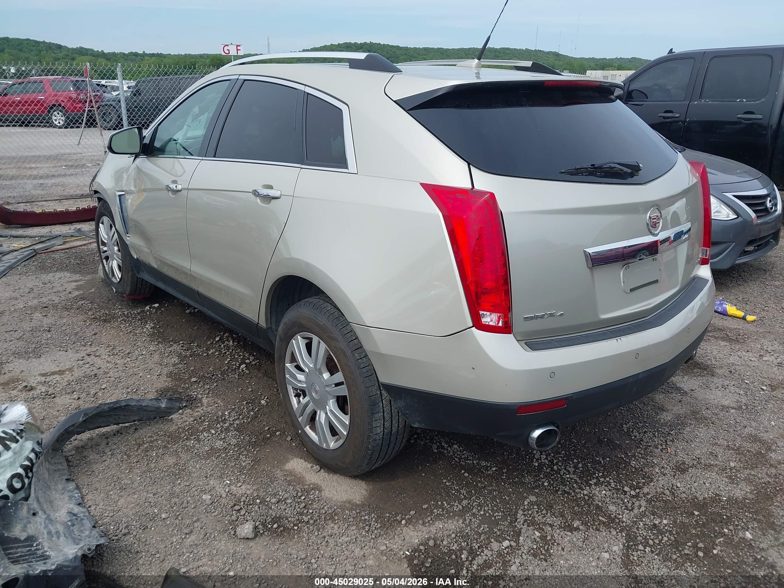 2014 Cadillac Srx Luxury Collection Tan vin: 3GYFNEE37ES687659