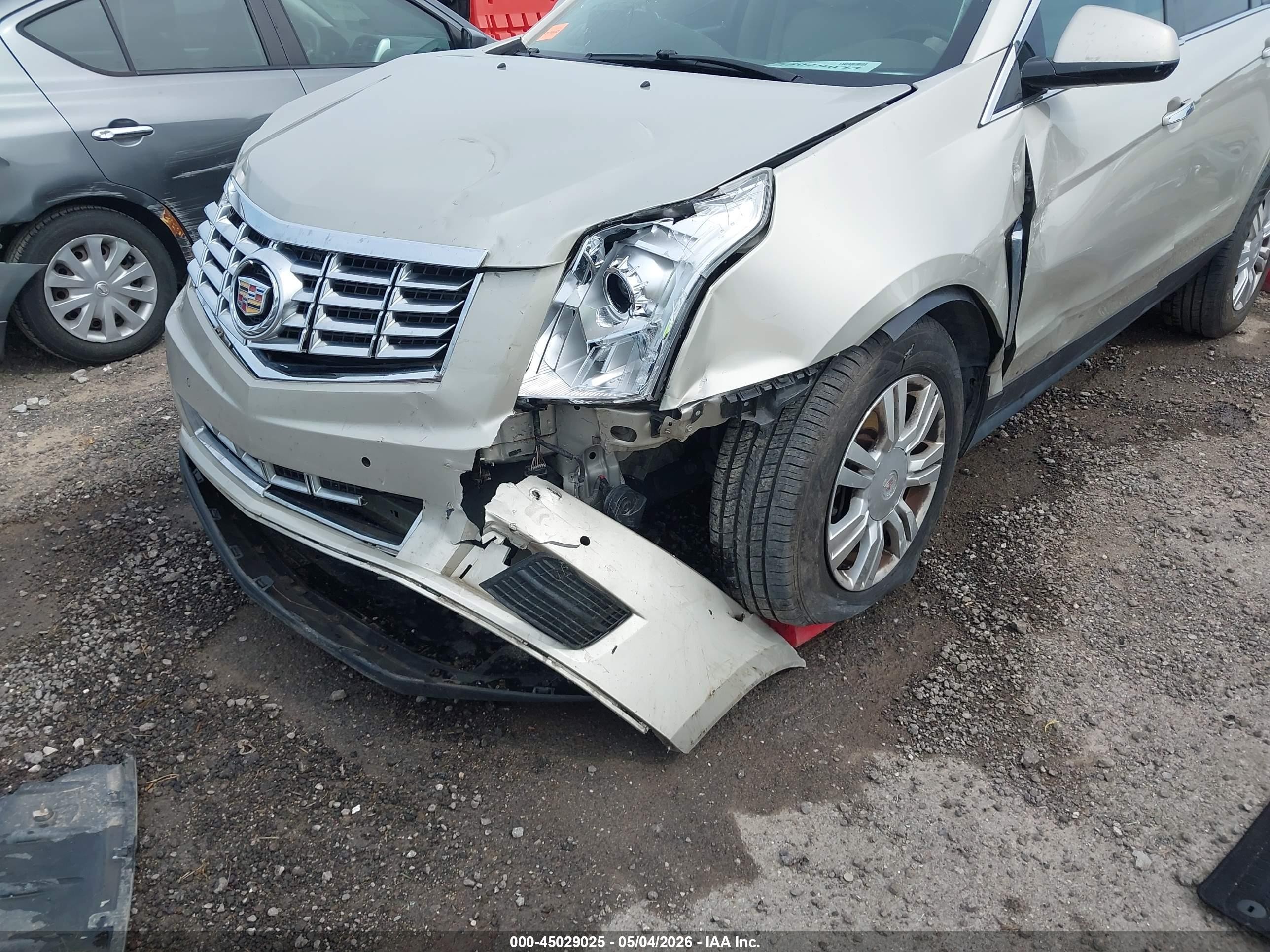 2014 Cadillac Srx Luxury Collection Tan vin: 3GYFNEE37ES687659