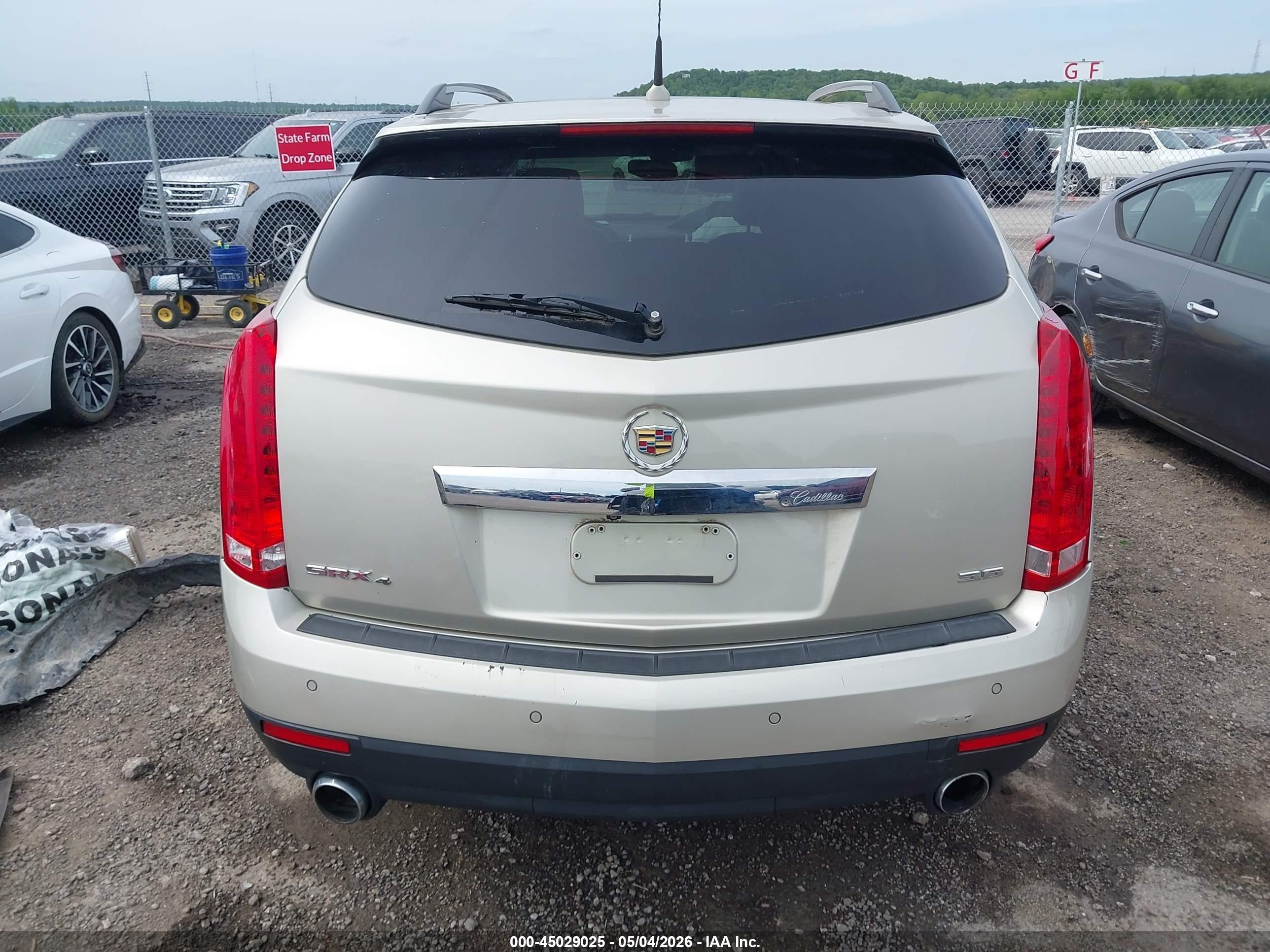 2014 Cadillac Srx Luxury Collection Tan vin: 3GYFNEE37ES687659